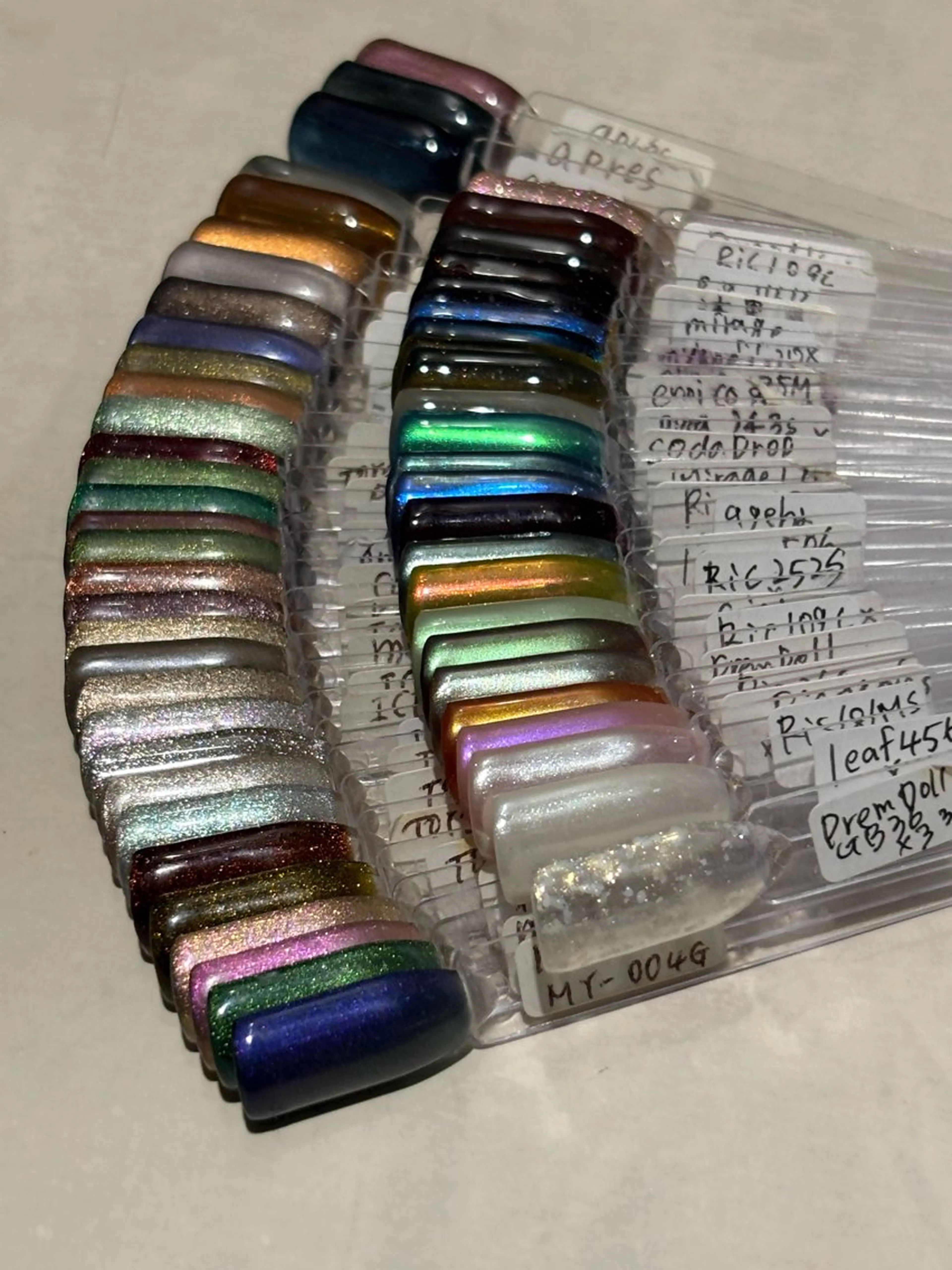 ネイル マグネットネイル ミラーネイル ハンドネイル stayshe nail所属・高円寺 nail chieのネイルデザイン
