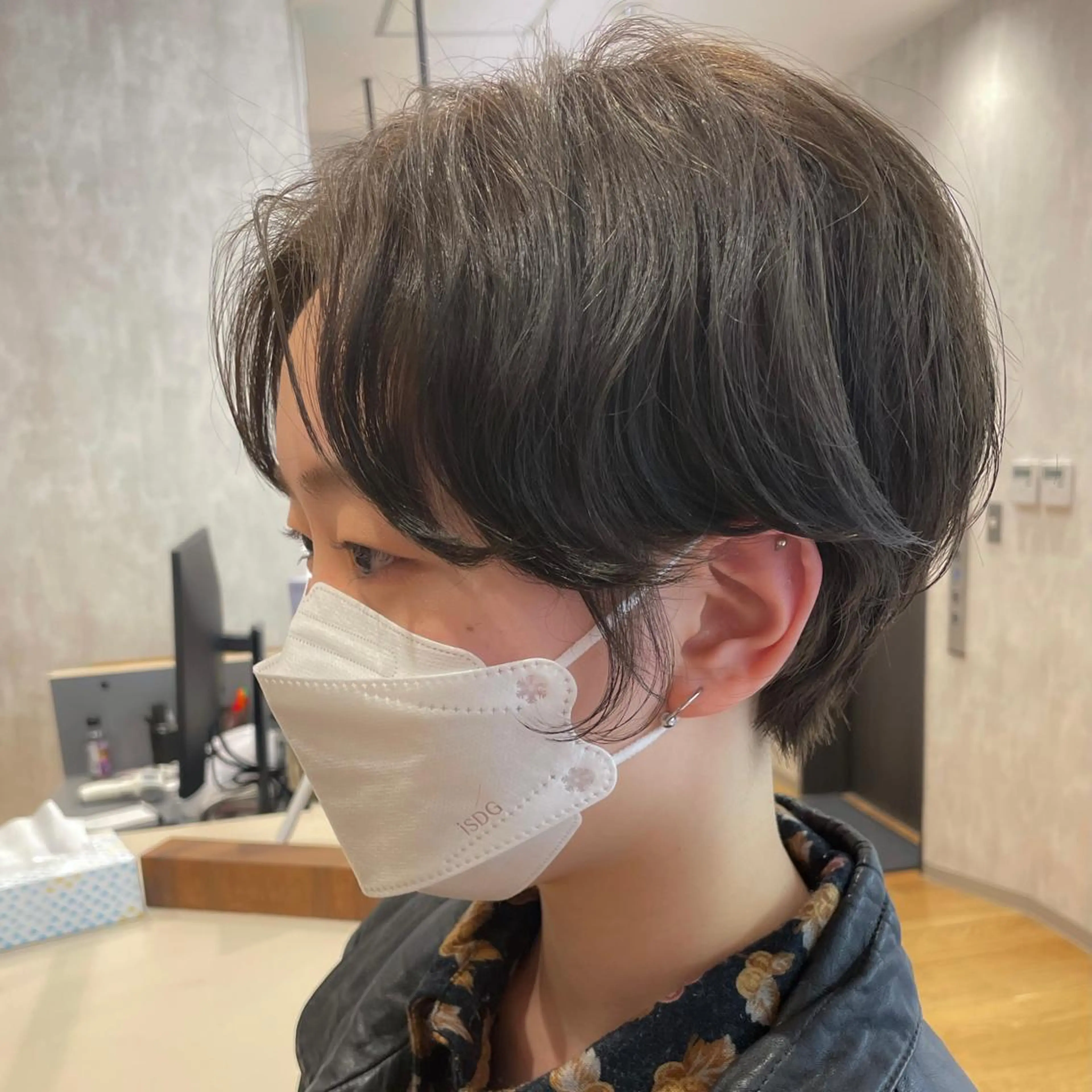 ショート ショートヘア 全席個室美容室 Zina 十条 髪質改善＆トリートメント所属・髪質改善&透明感 ⭐️高本裕基のヘアスタイル