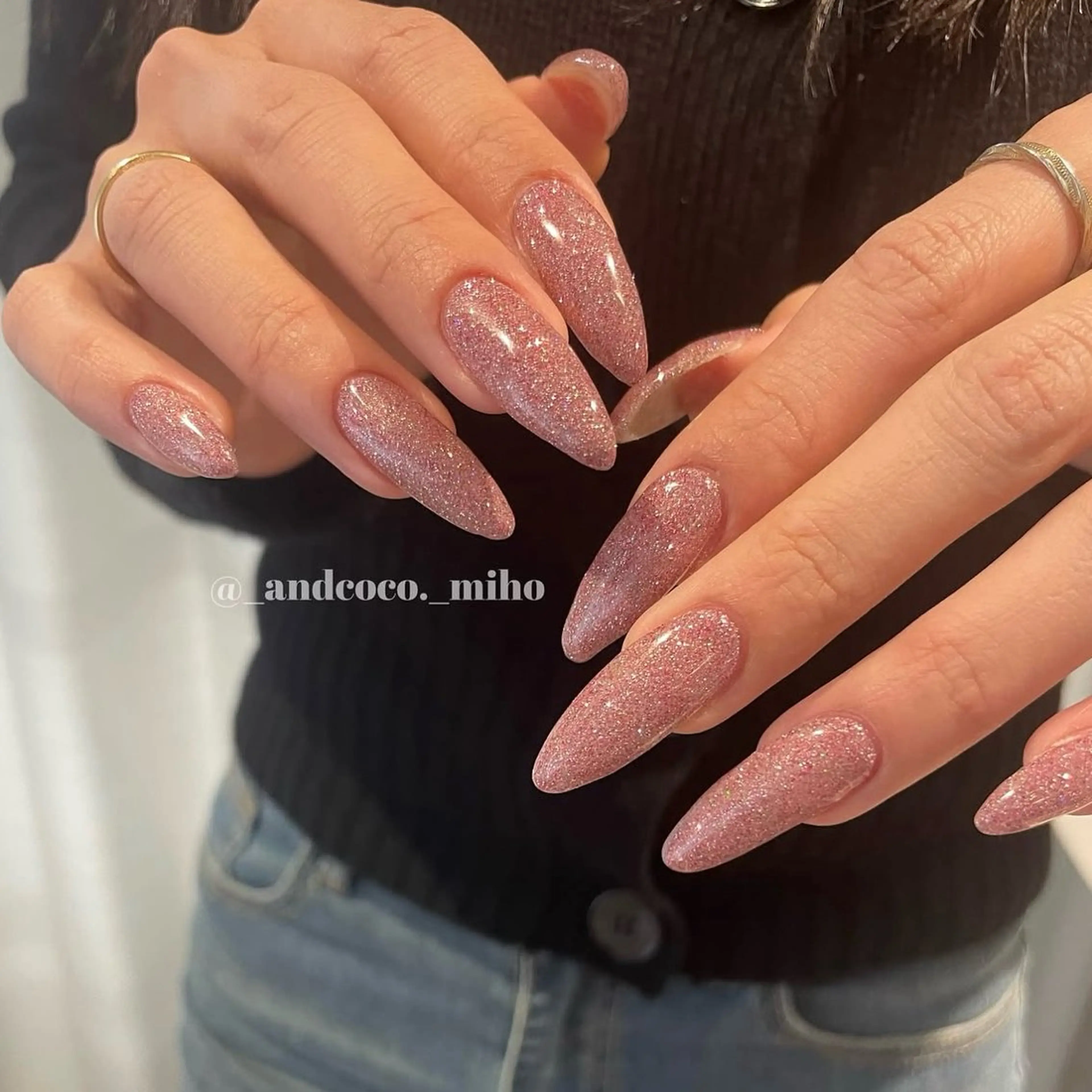 ネイル And  & coco. eyelash & nail所属・Nailist〻 mihoのネイルデザイン