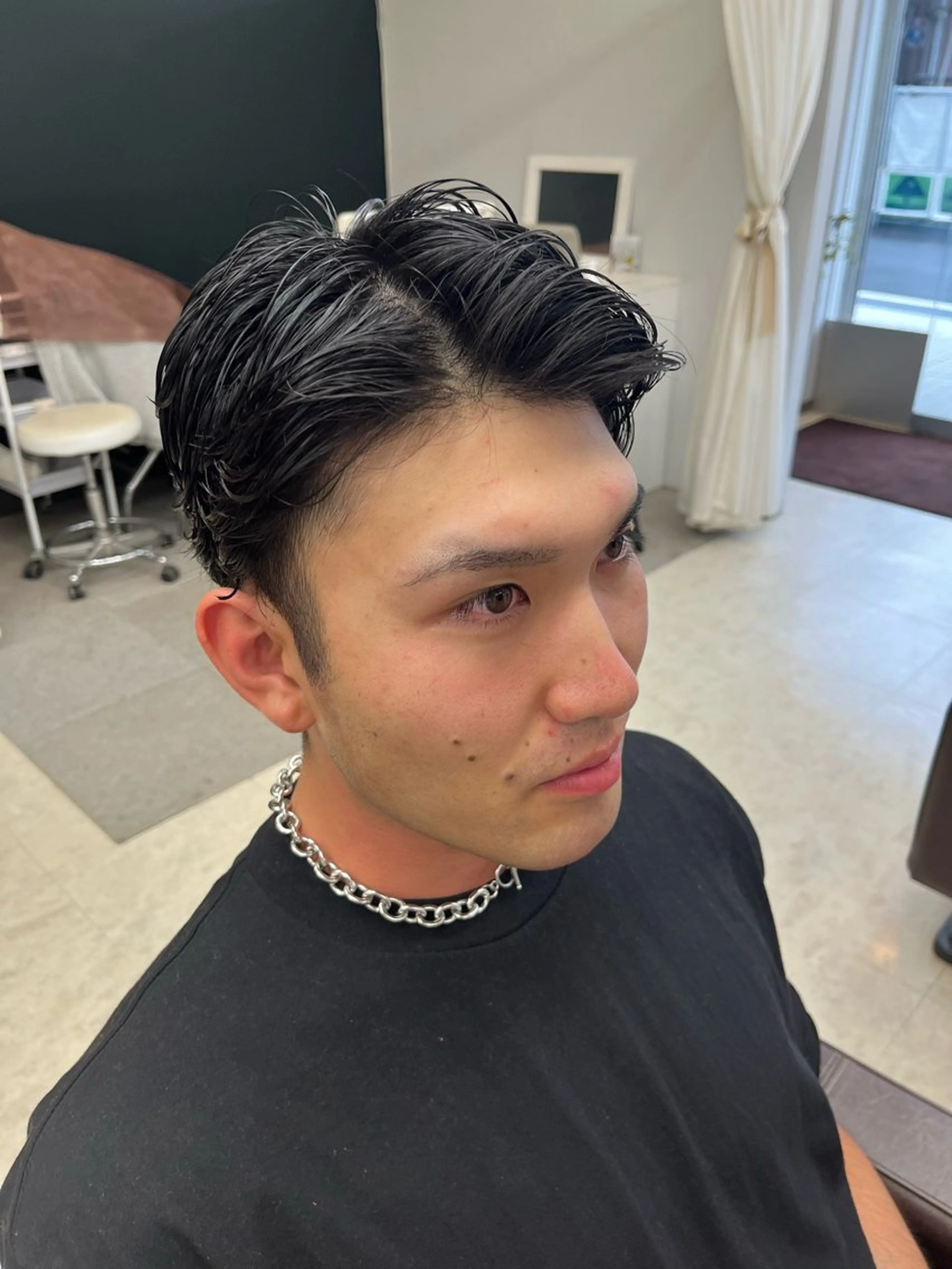 ショート メンズ メンズパーマ カット Crescere所属・小島 凜のヘアスタイル