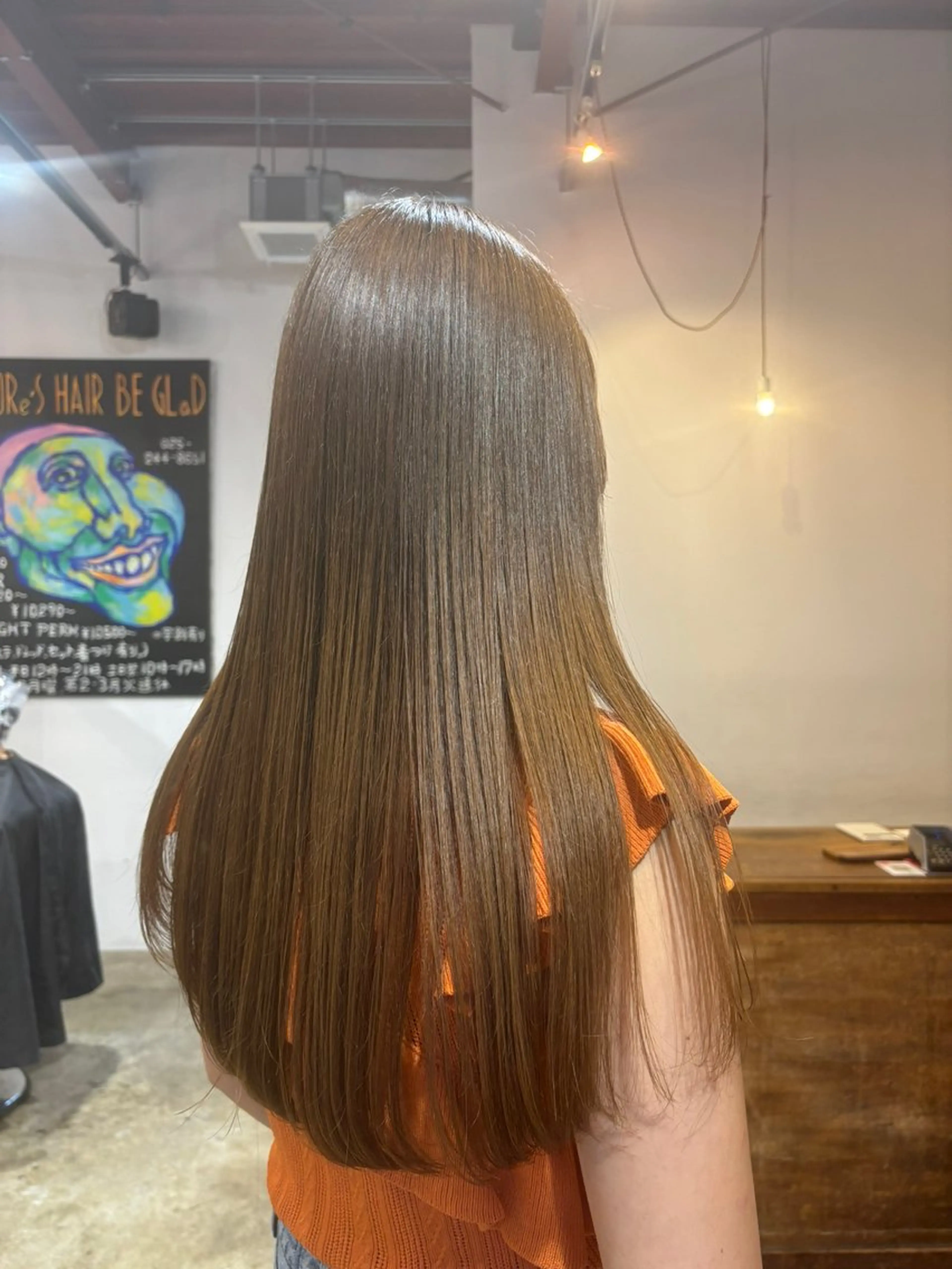ロング カット ヘアカラー Ore'S Here BE Grad所属・イデカワ リナのヘアスタイル