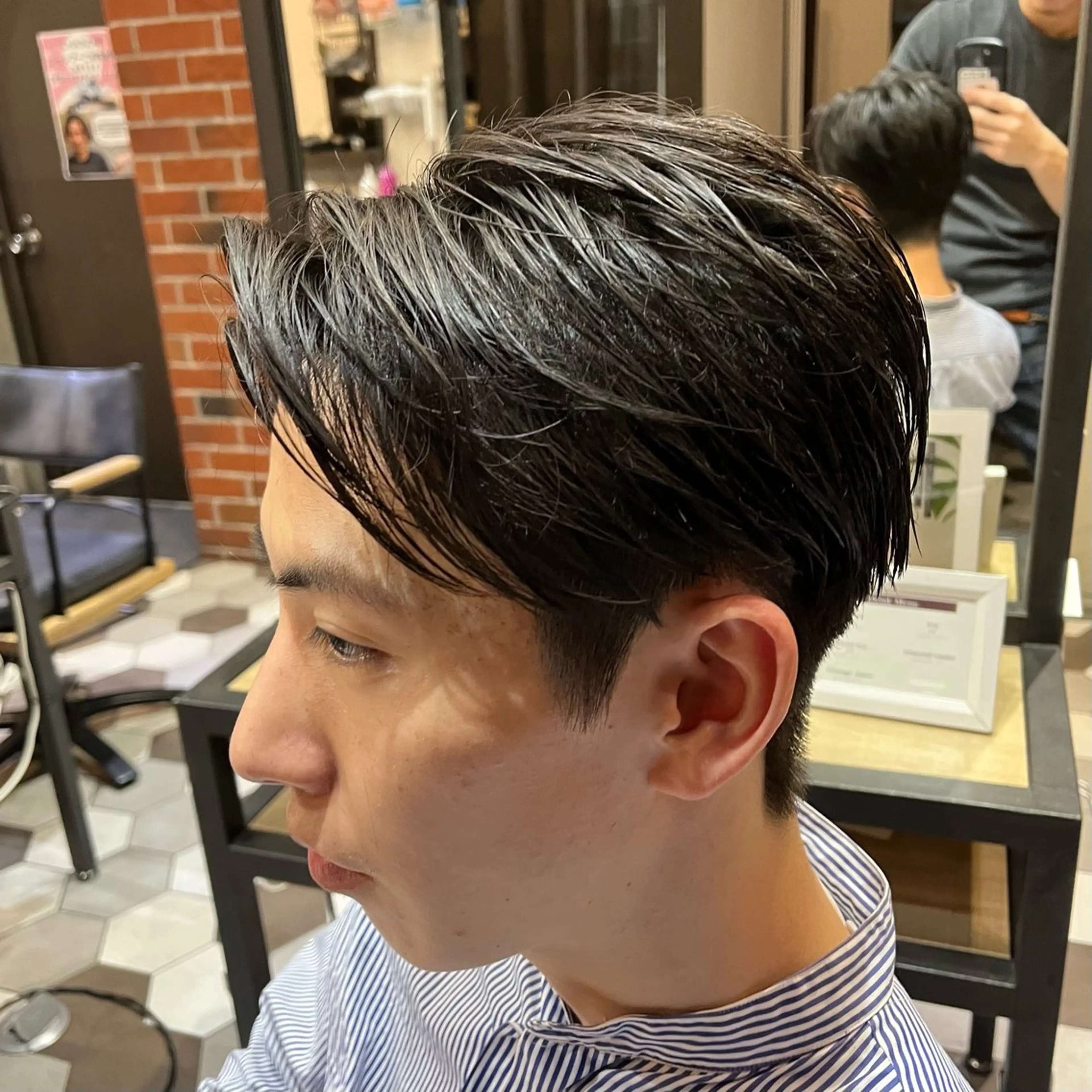 ショート パーマ メンズ 梅田/メンズ専門 /加地光尊のヘアスタイル