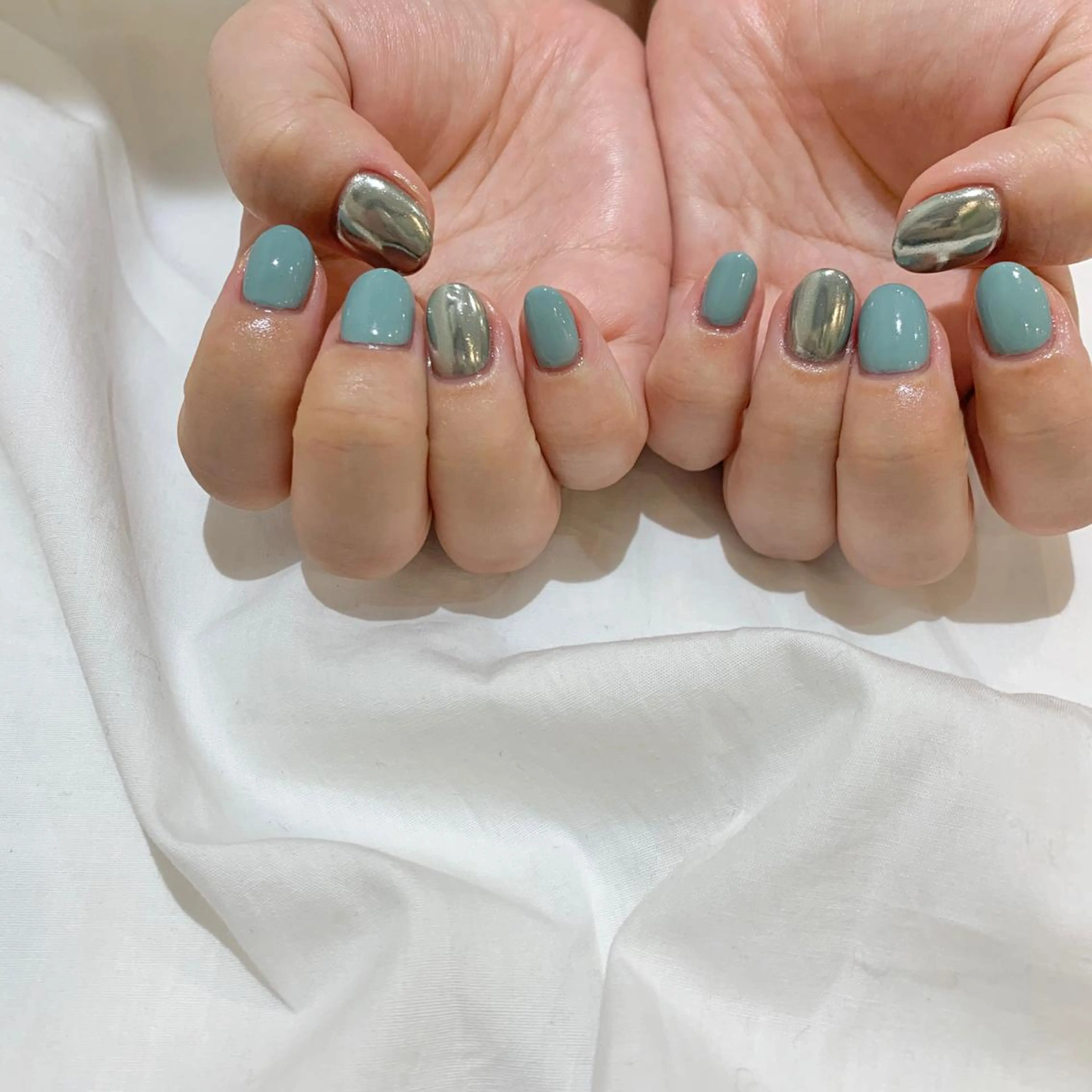 ネイル アートネイル シンプルネイル nail slon mioのネイルデザイン