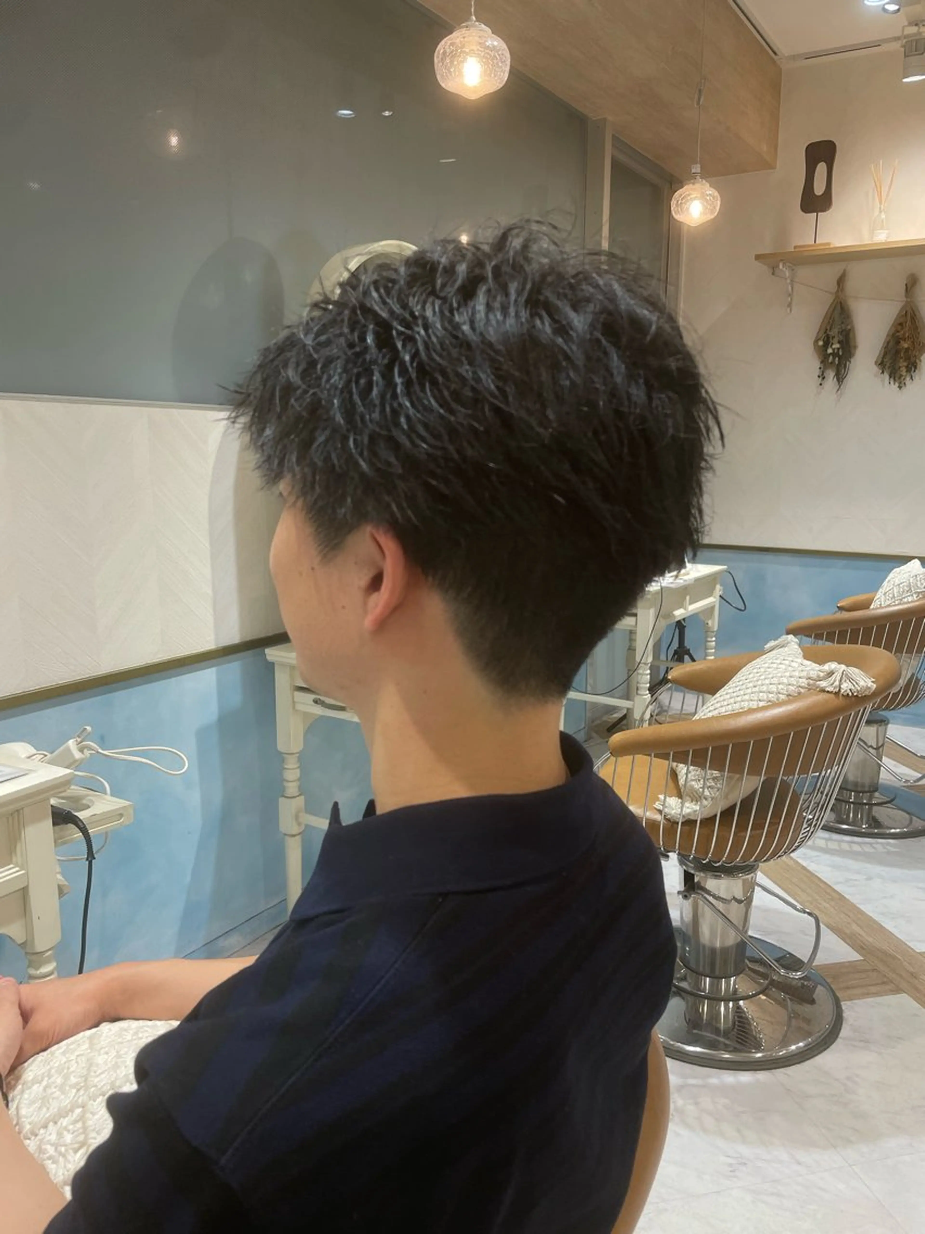 ショート Lond  strada所属・ハクヤ心斎橋 メンズ特化/パーマのヘアスタイル