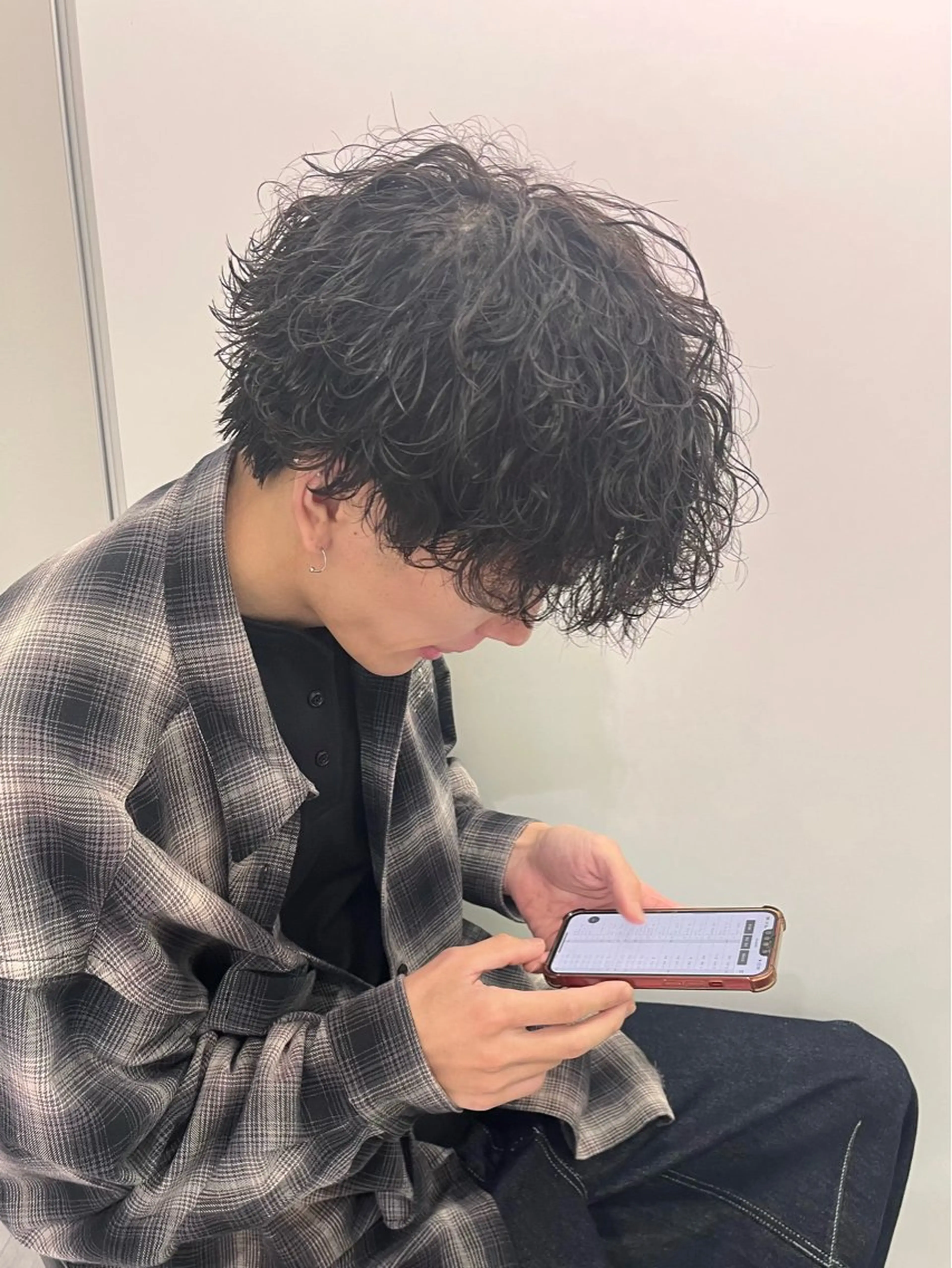 ショート パーマ メンズ Bond Story white所属・【メンズ特化】 メンズパーマ/雄斗のヘアスタイル