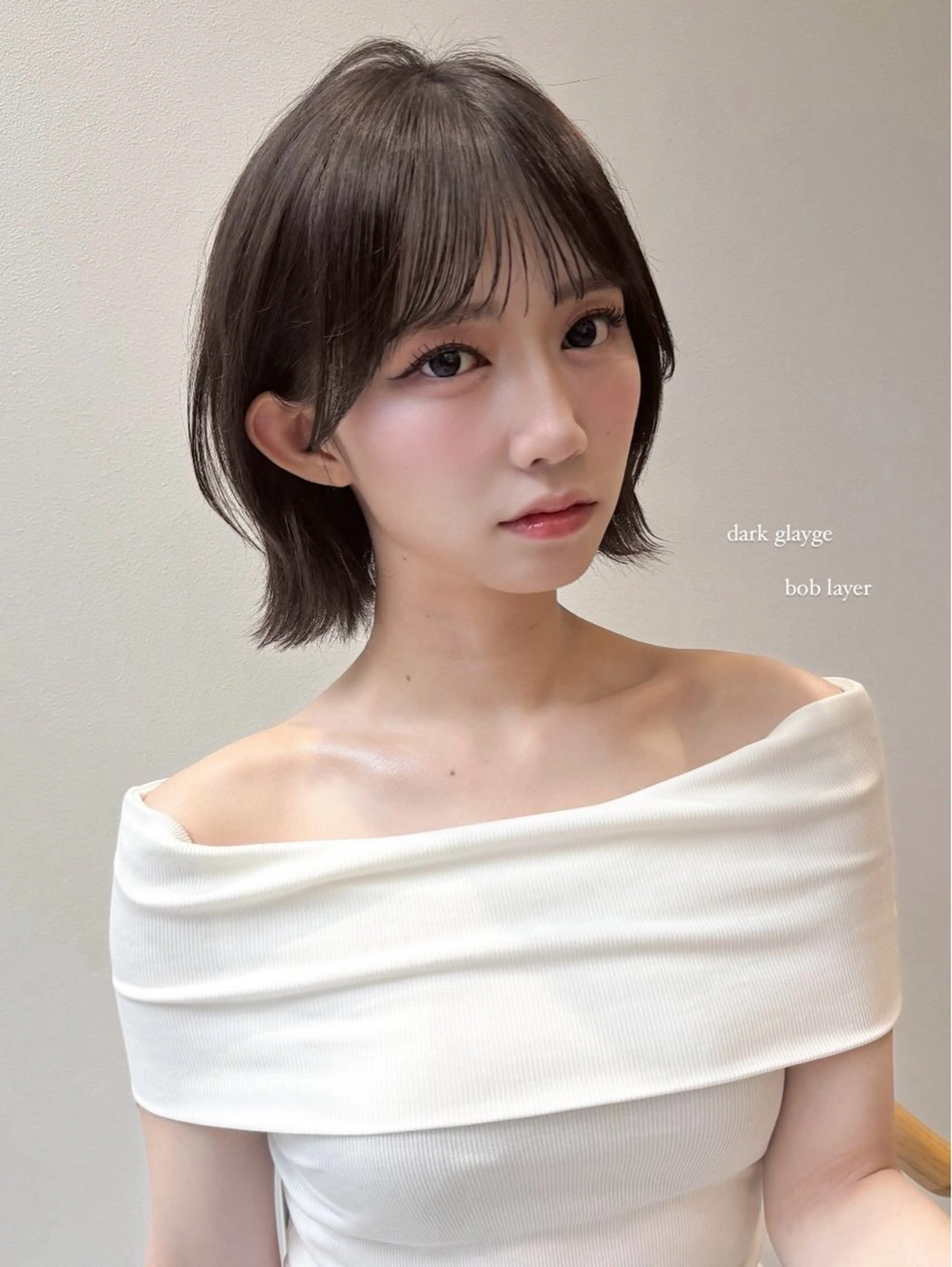 ショート カット ばんちなつ / 透明感カラー💫のヘアスタイル
