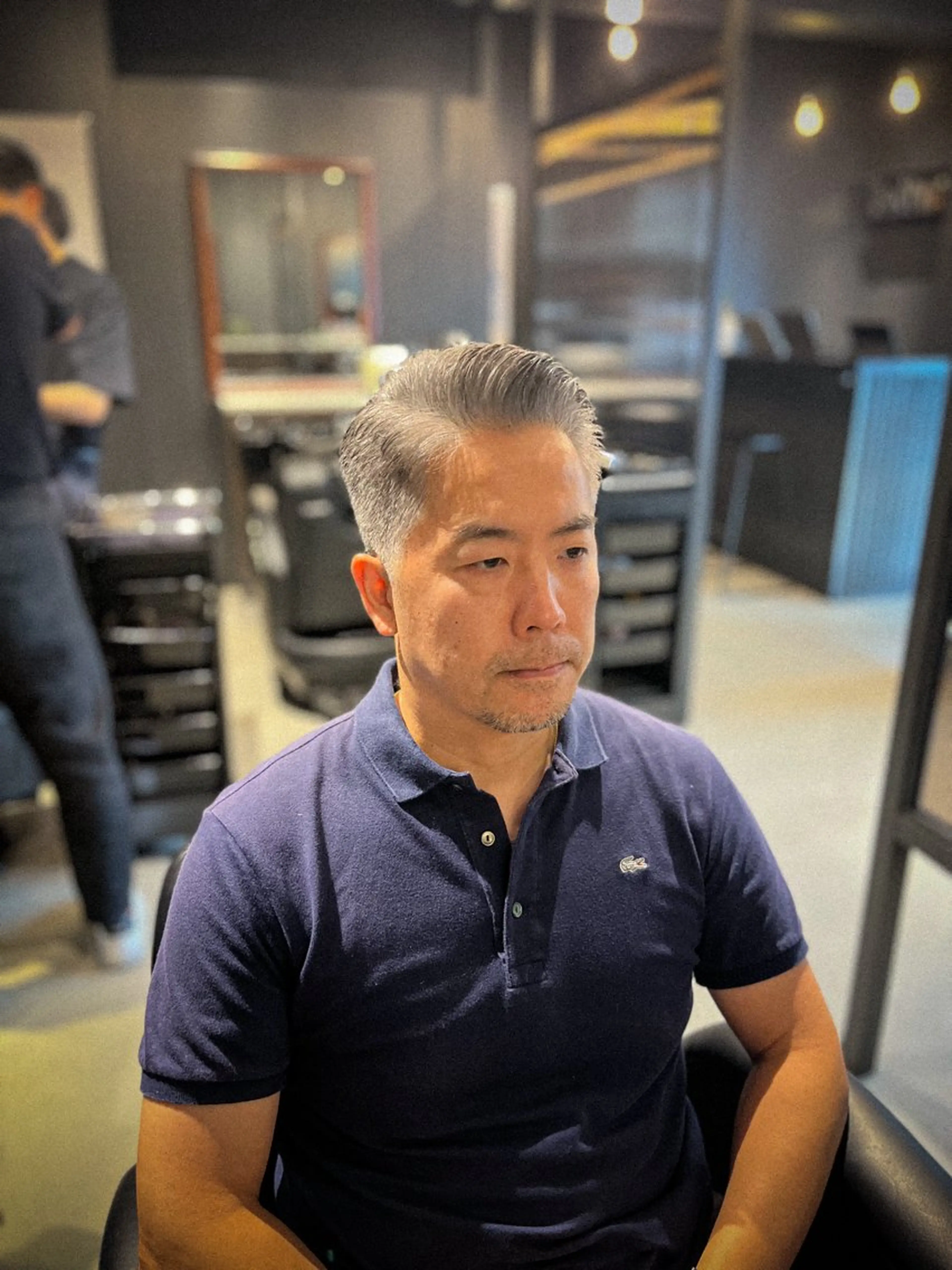 ショート メンズ THE MAN Leverage New York所属・大村 大心のヘアスタイル