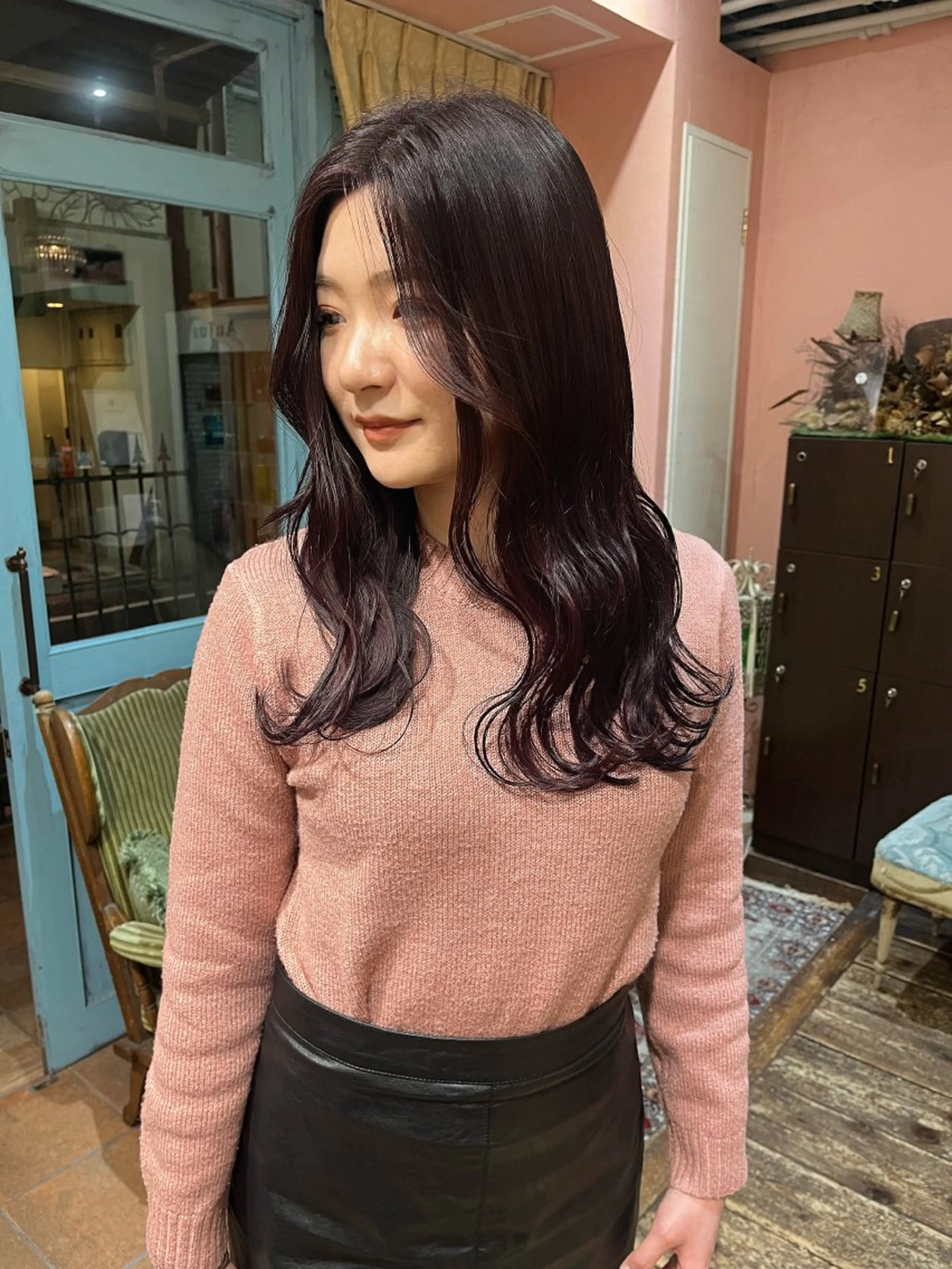 ロング 酸性ストレート rotika by Doll hair所属・RYOKA 心斎橋美容室のヘアスタイル