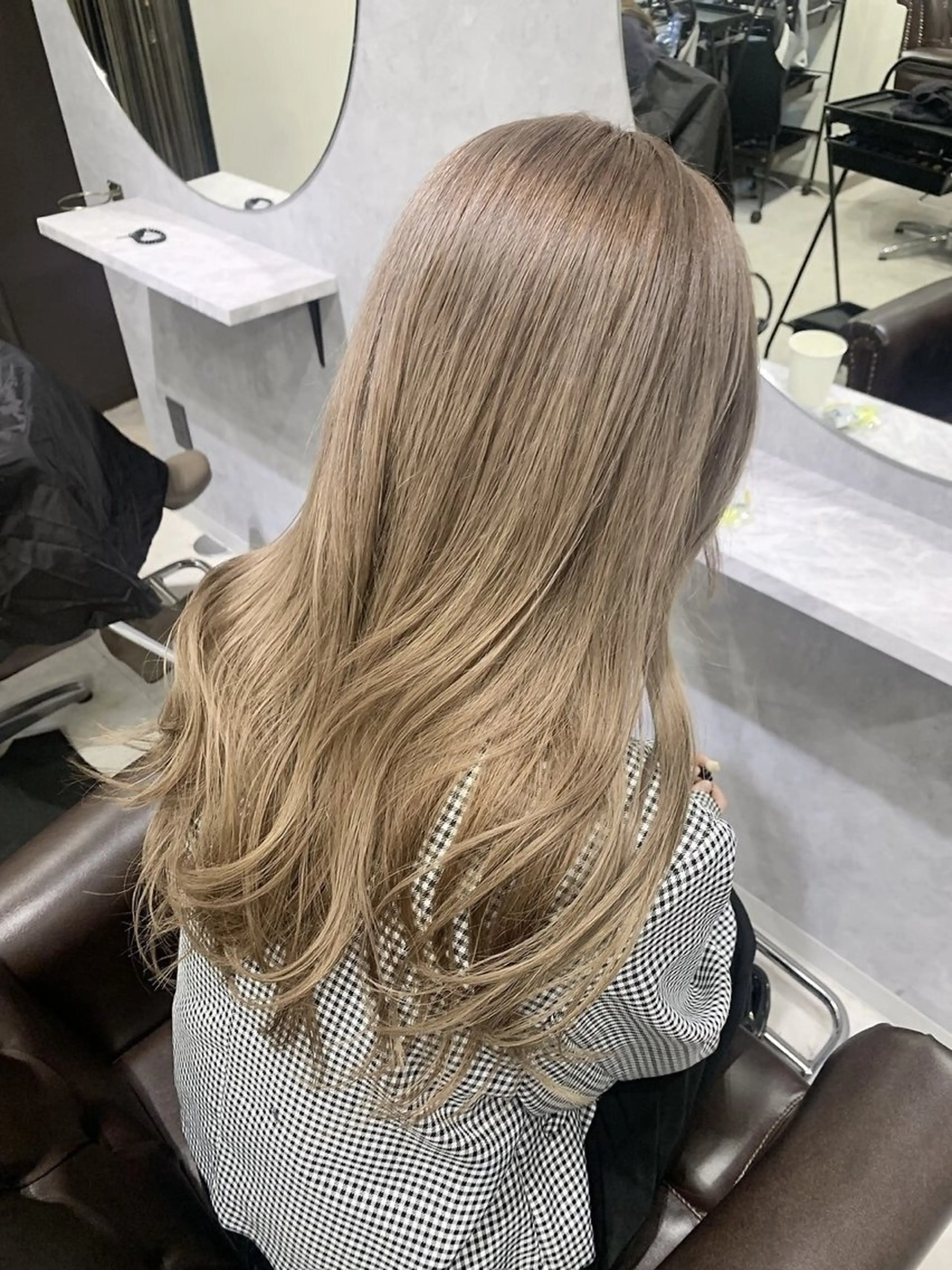 ロング カラー 池袋/ダブルカラー GLADGE🩵のヘアスタイル