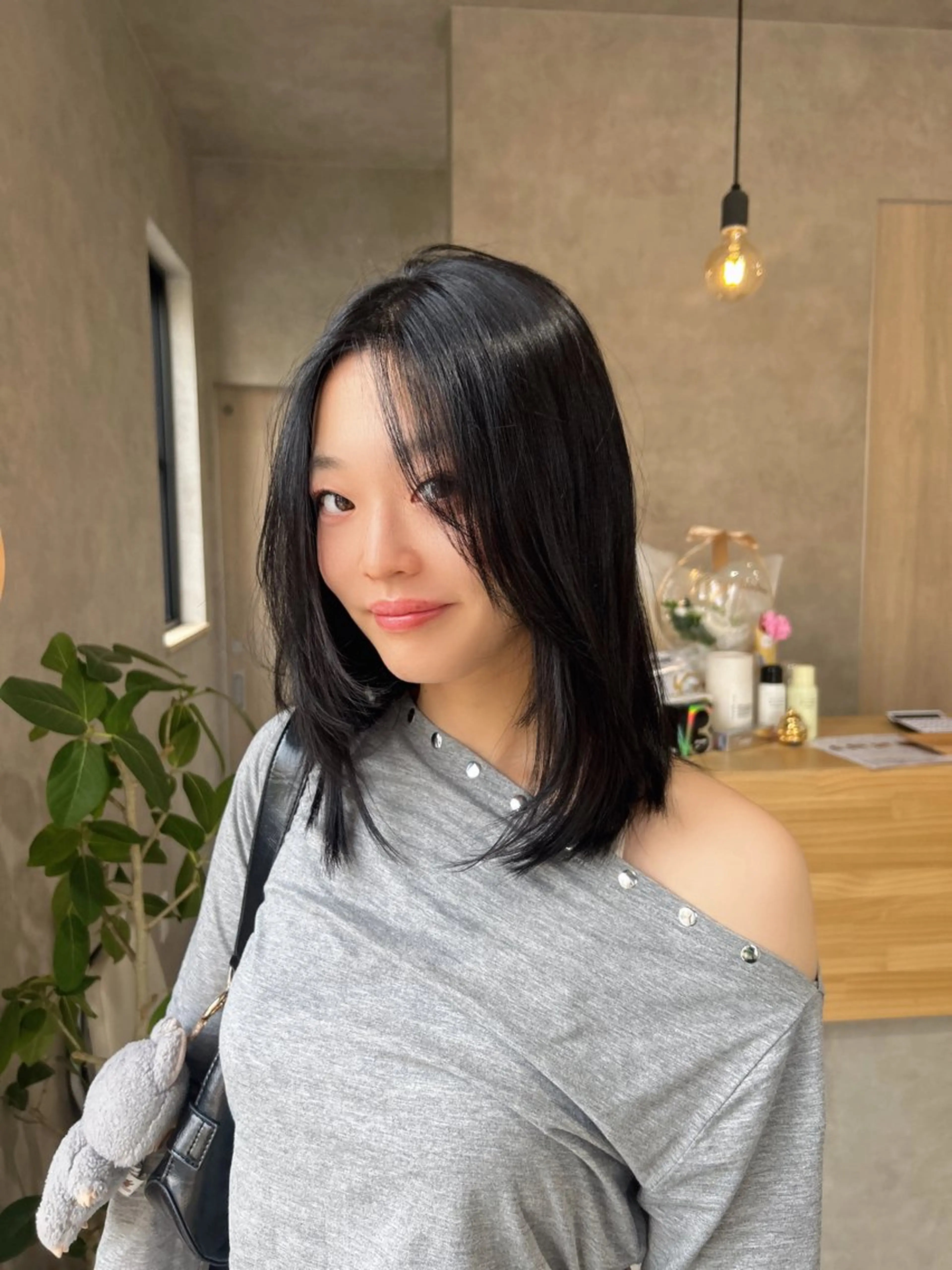 ミディアム ヘアカラー nook.【ヌーク】所属・yumi/ nook.【ヌーク】のヘアスタイル