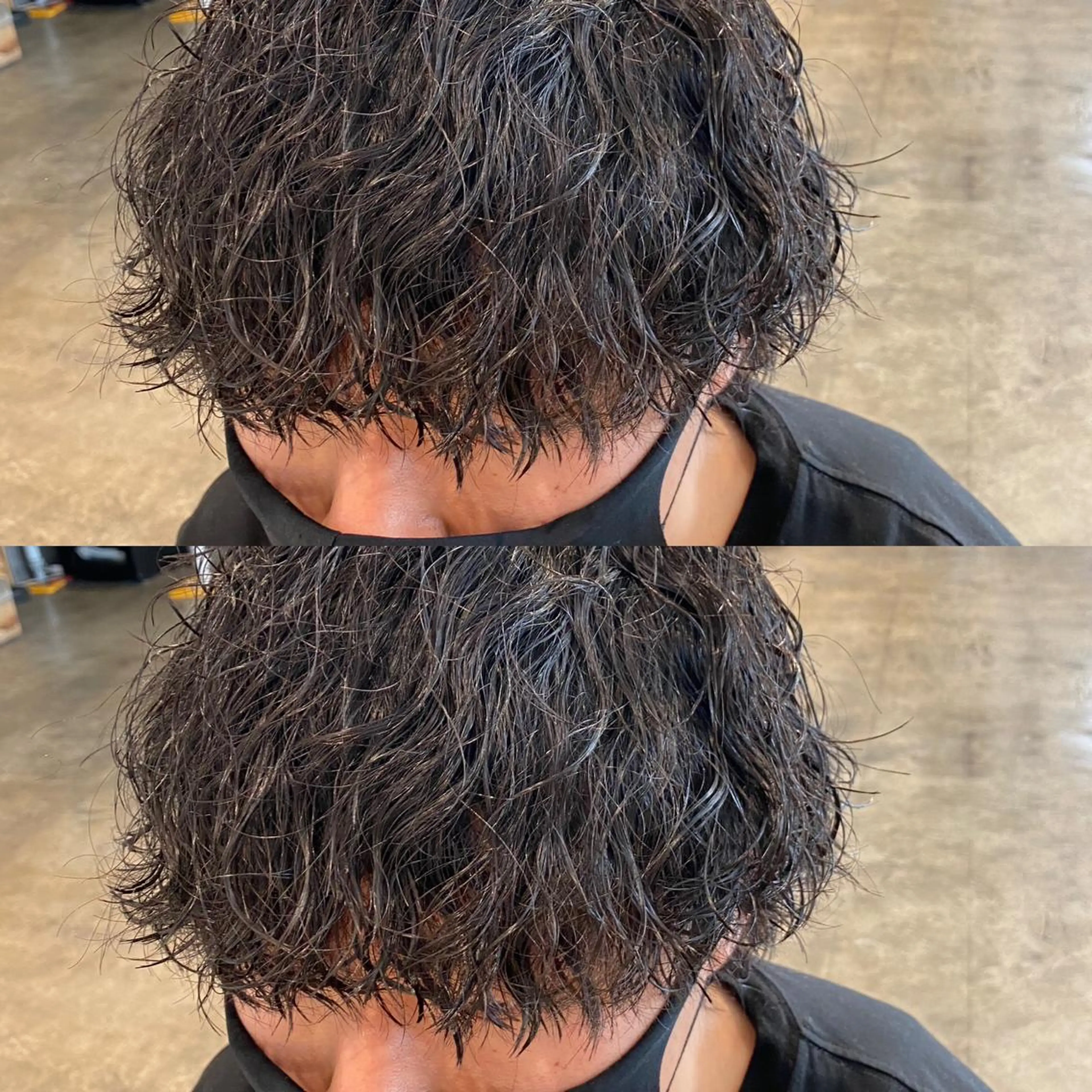 ミディアム パーマ メンズ カット パーマ トリートメント 【メンズ職人】 ✂️佐藤友のヘアスタイル