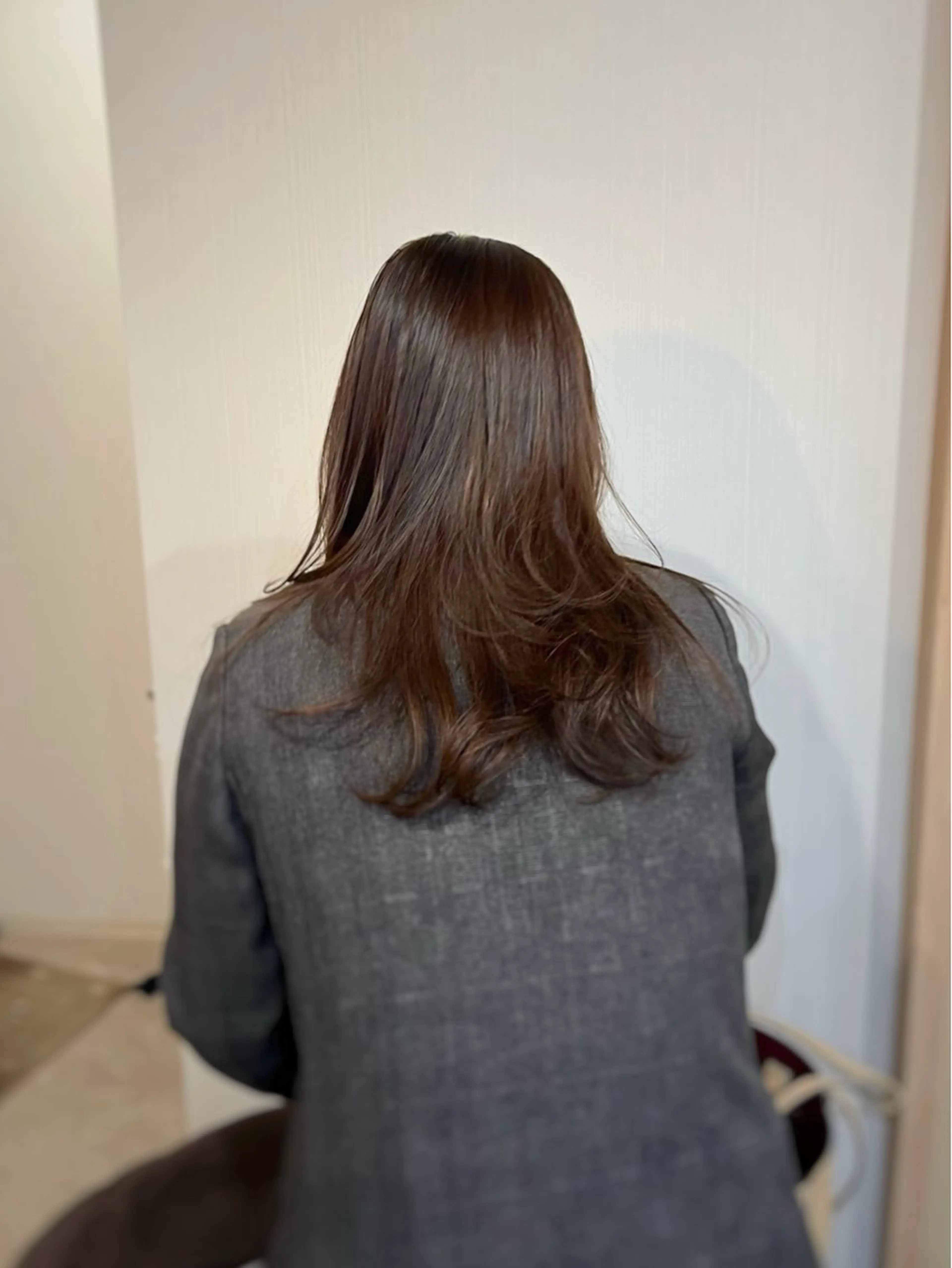 ロング カラー 下石怜子/レイヤー/ 透明感カラーのヘアスタイル