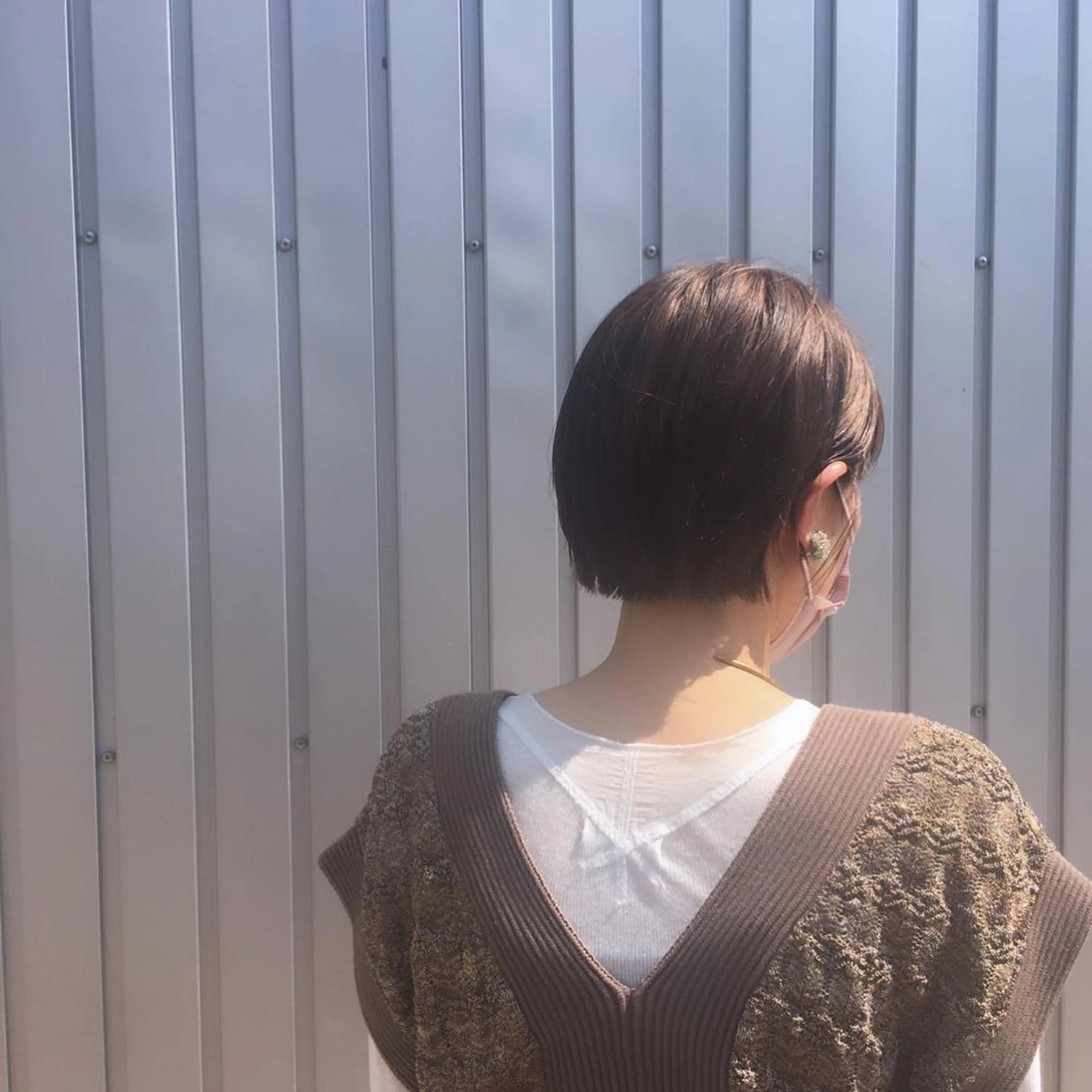 ショート カラー 中村 碧のヘアスタイル