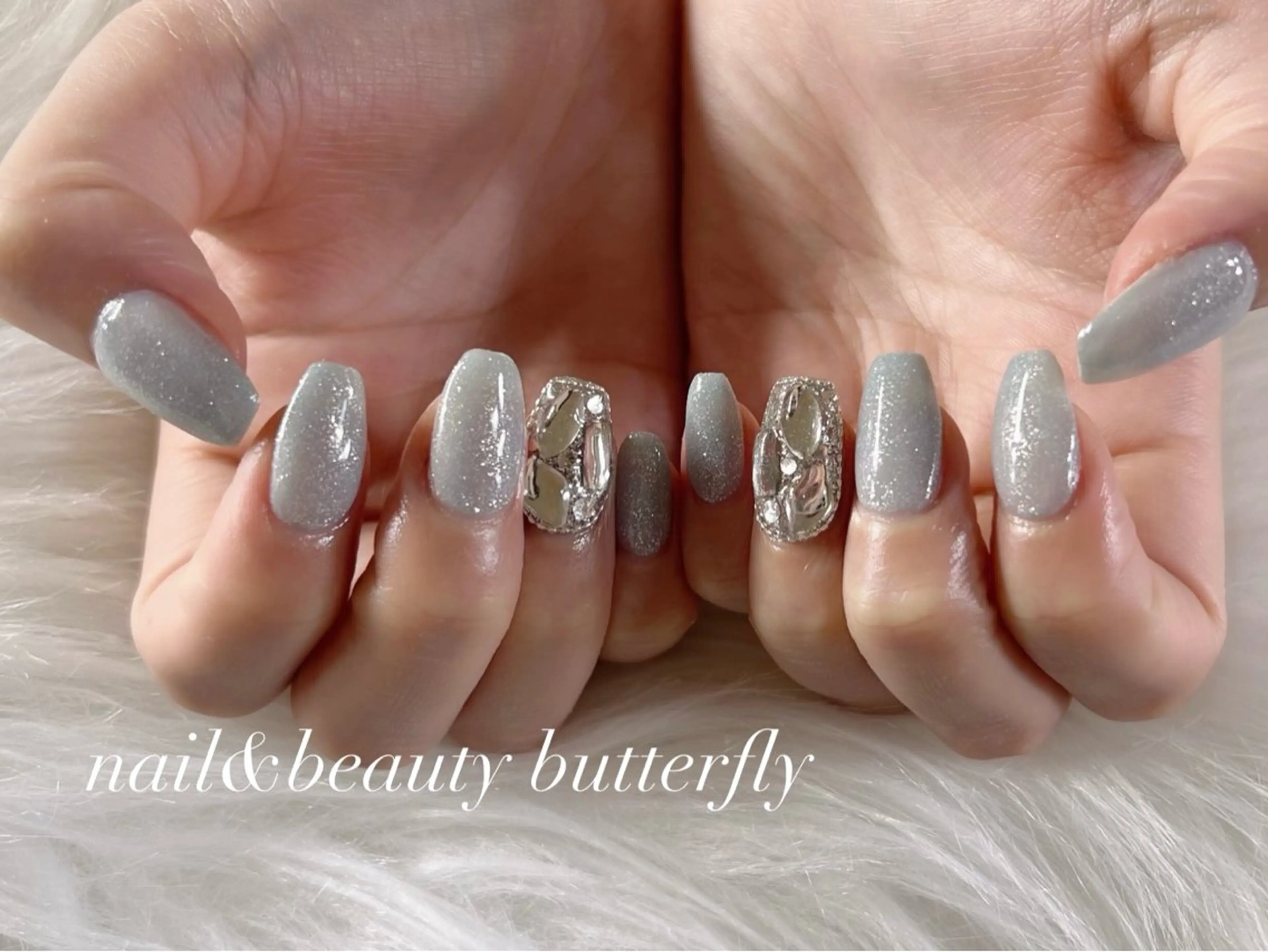 ネイル ハンドネイル butterfly 麻布十番店のネイルデザイン