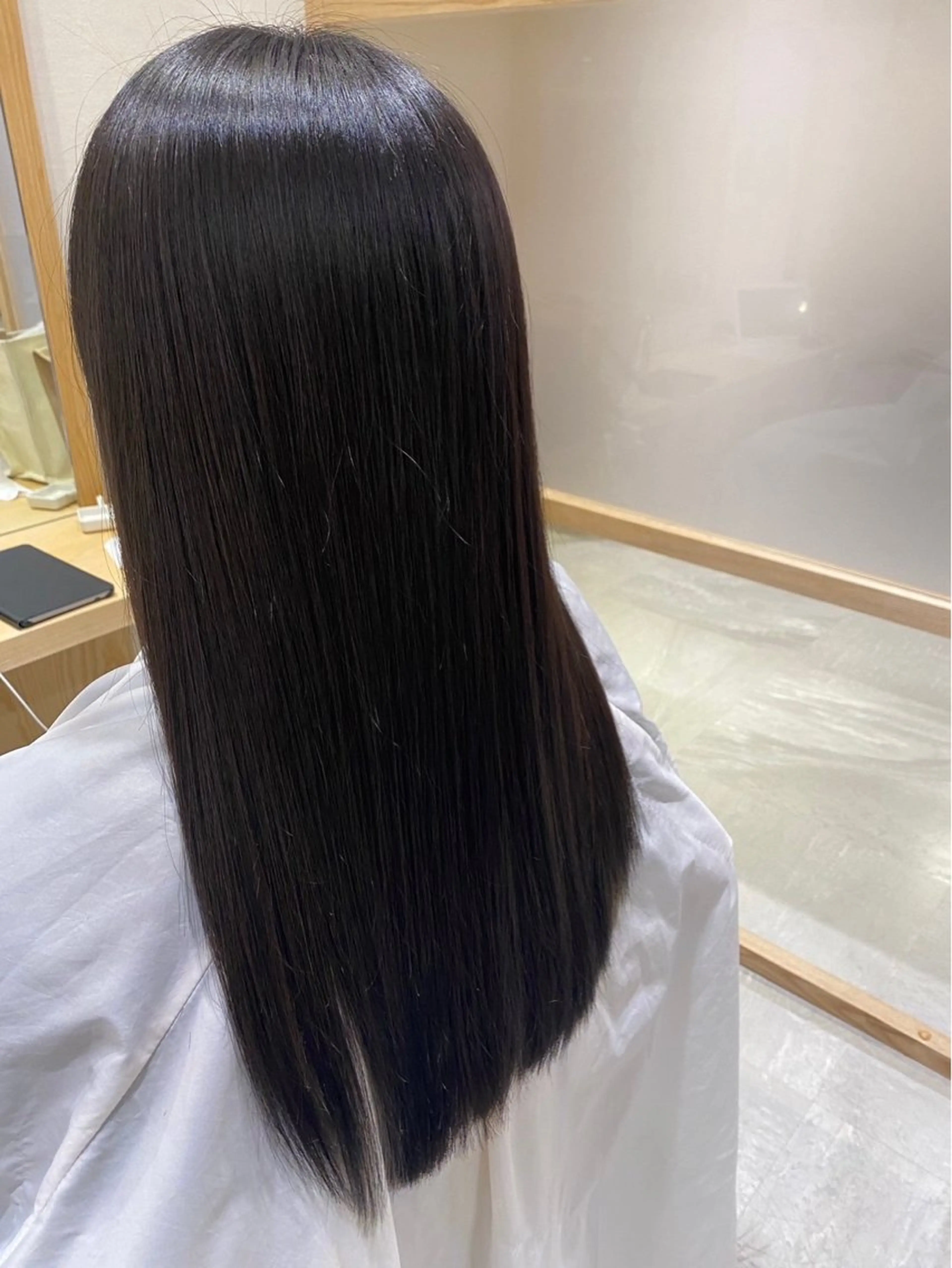 カット＋縮毛矯正の写真