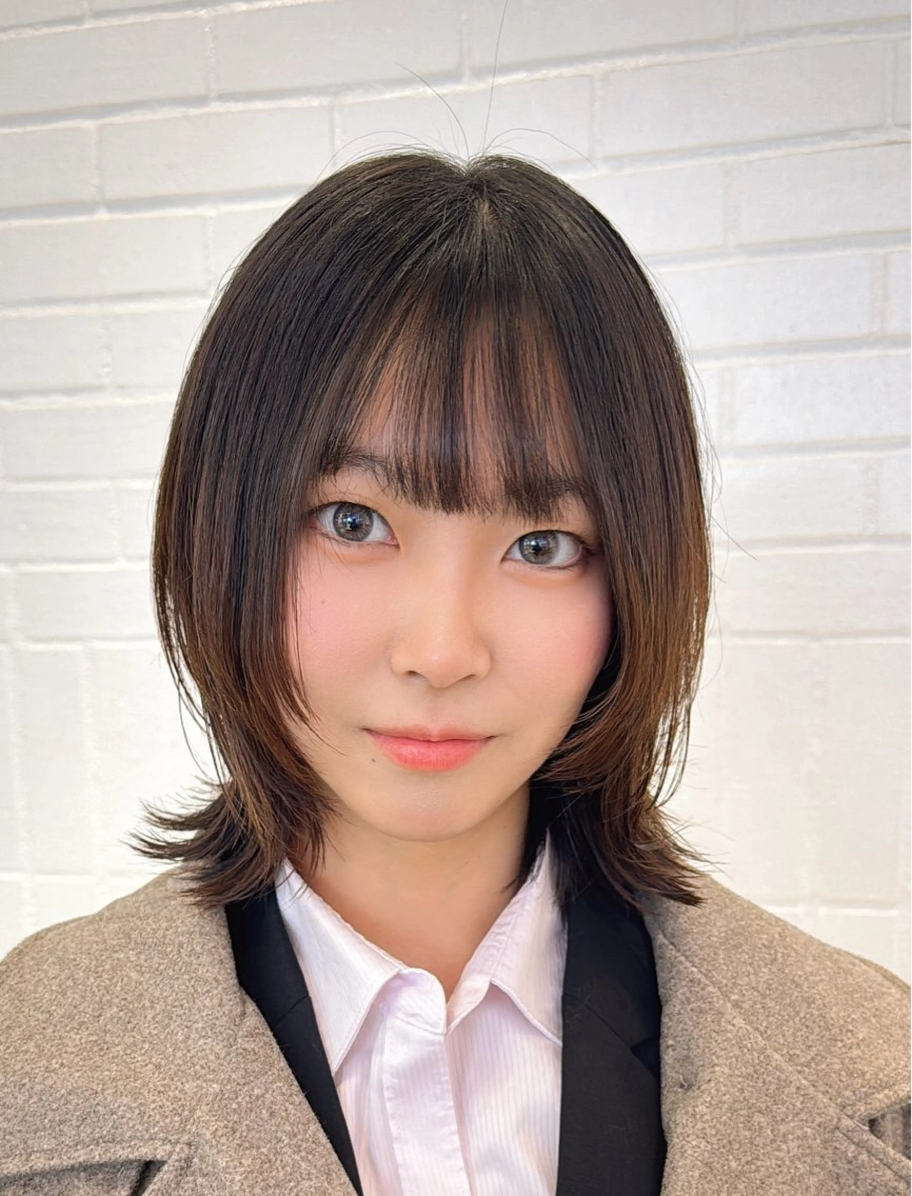 ショート カラー カット トリートメント ヘアセット ザクザクレイヤー 🍀/カラー/小田のヘアスタイル