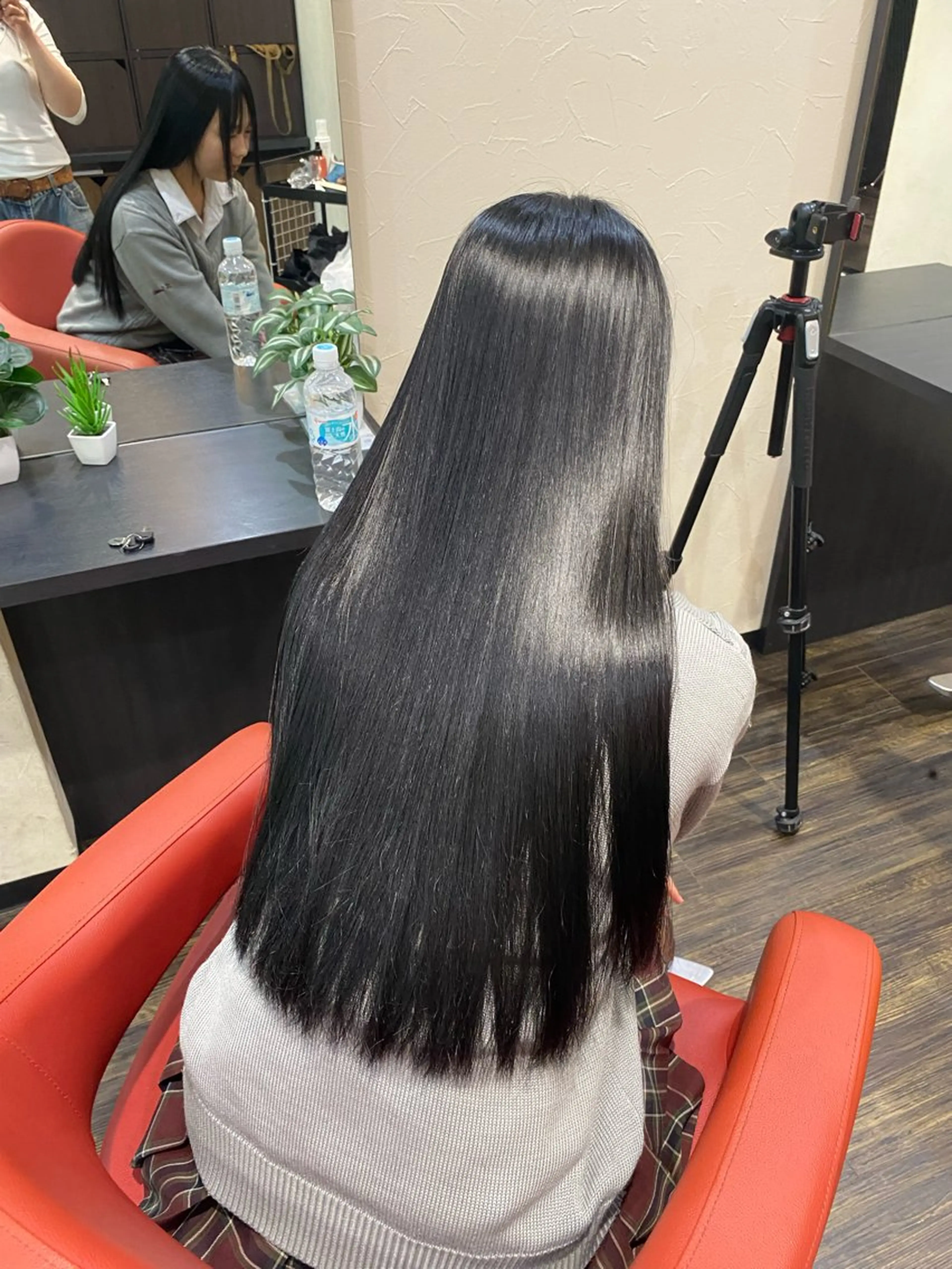 【✨minimo限定✨】髪質育成縮毛矯正+整えカット✂️(撮影OKの方‼️)の写真