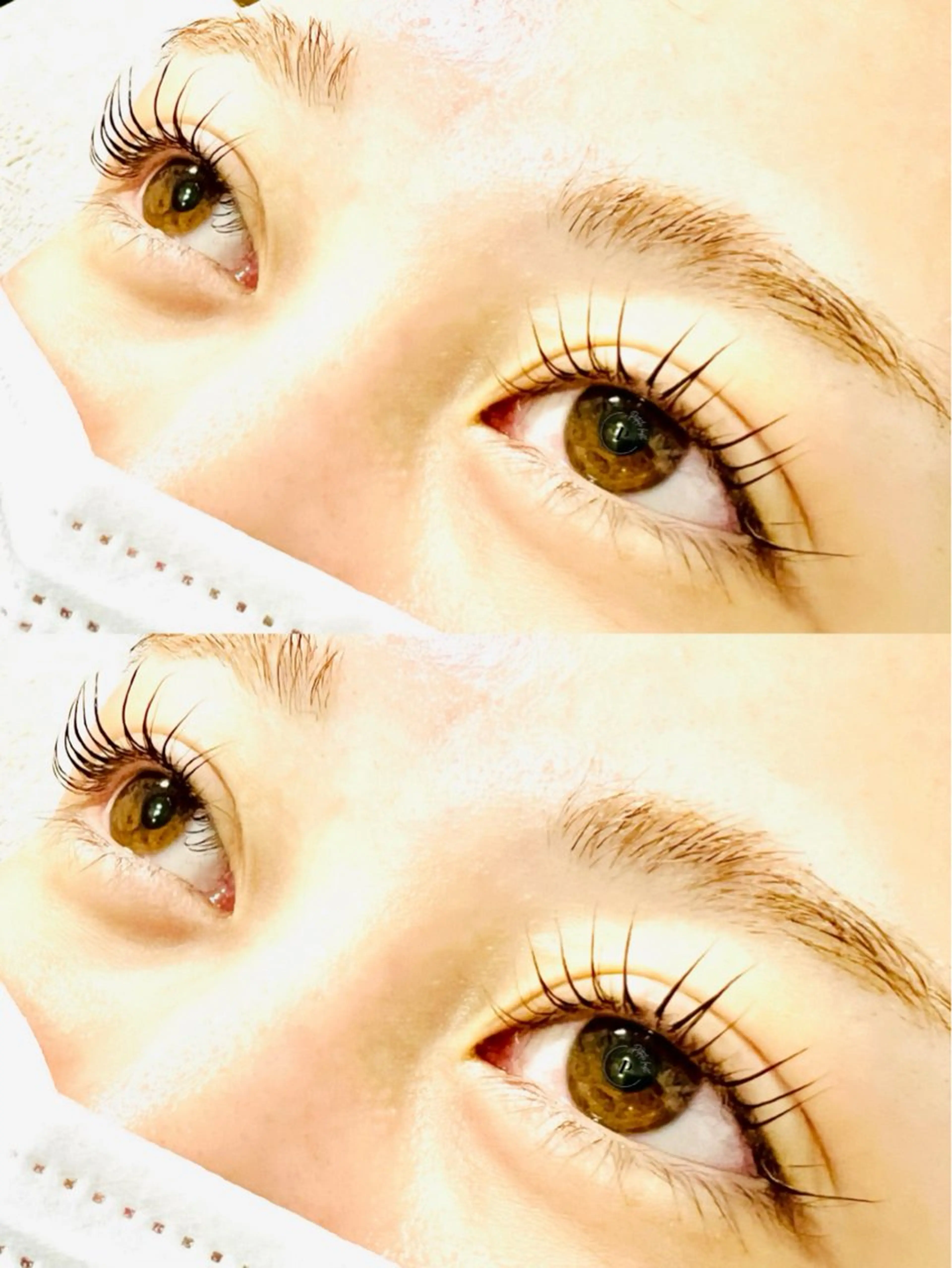 マツエク・マツパ Cカール Lカール 一重×まつ毛パーマ eyelash presh yukaのマツエク・マツパデザイン