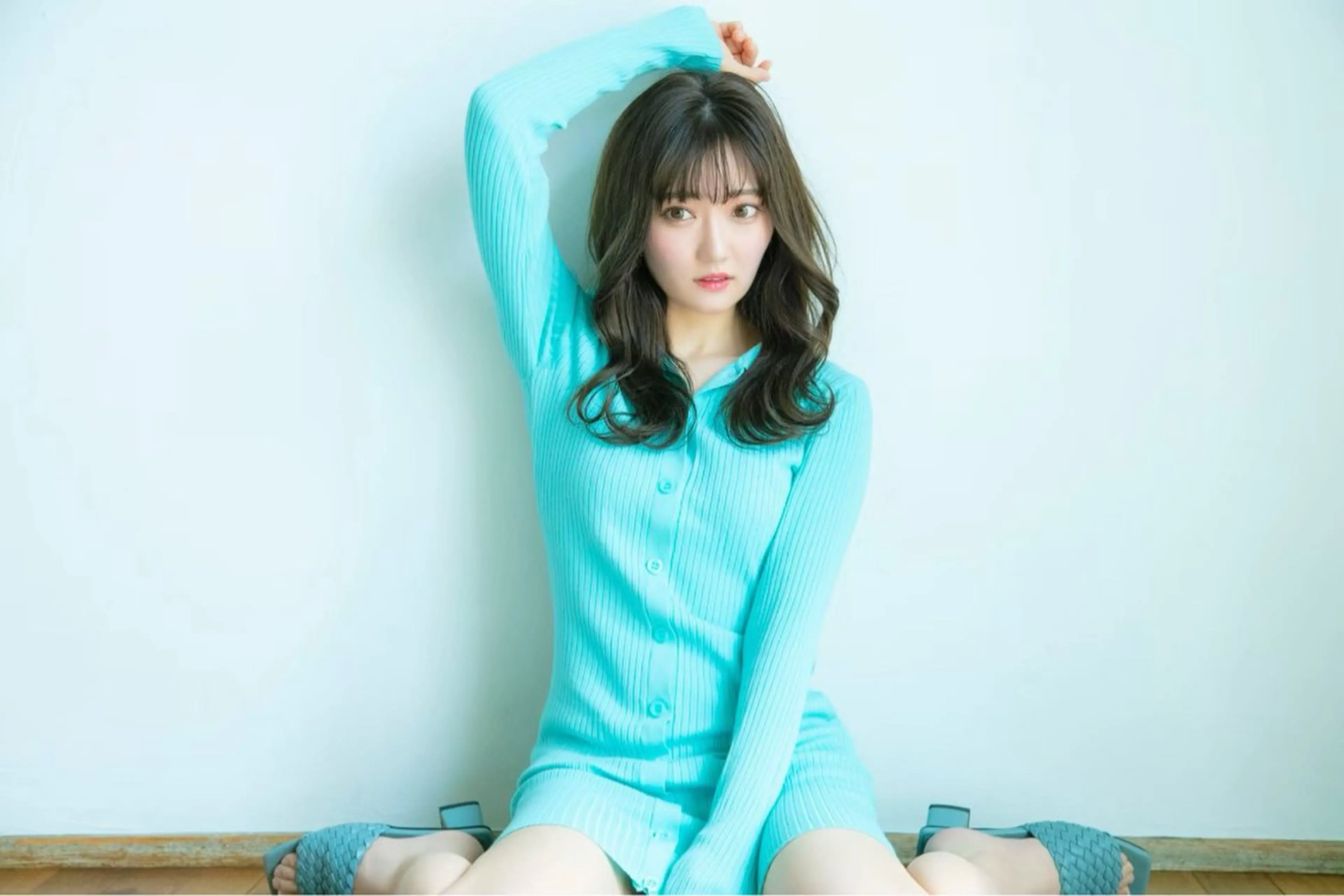 ロング カラー くびれヘア 韓国風ヘア レイヤー/艶髪/ 髪質改善/YUYAのヘアスタイル