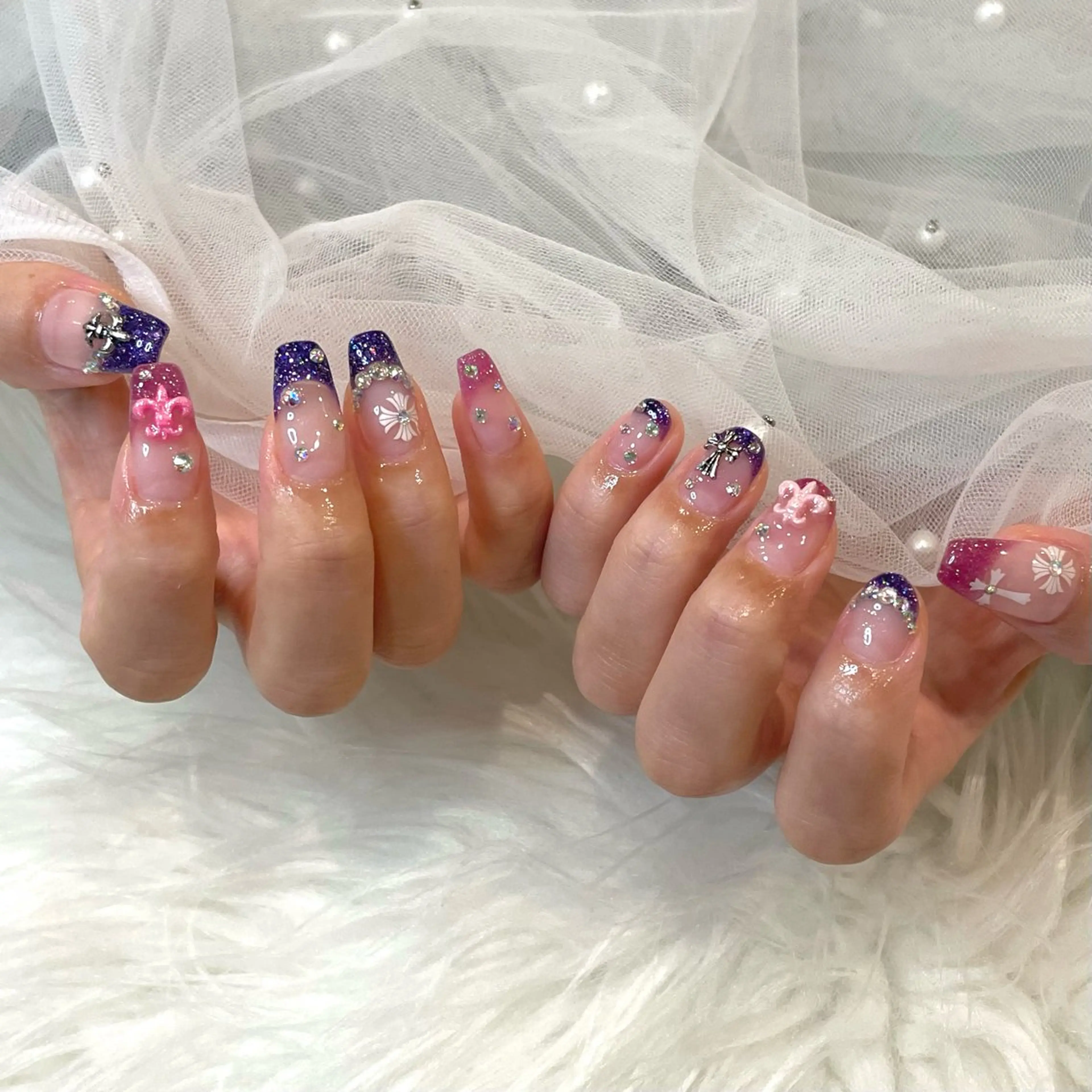 ネイル ハンドネイル yurika 🌷.*･ﾟのネイルデザイン