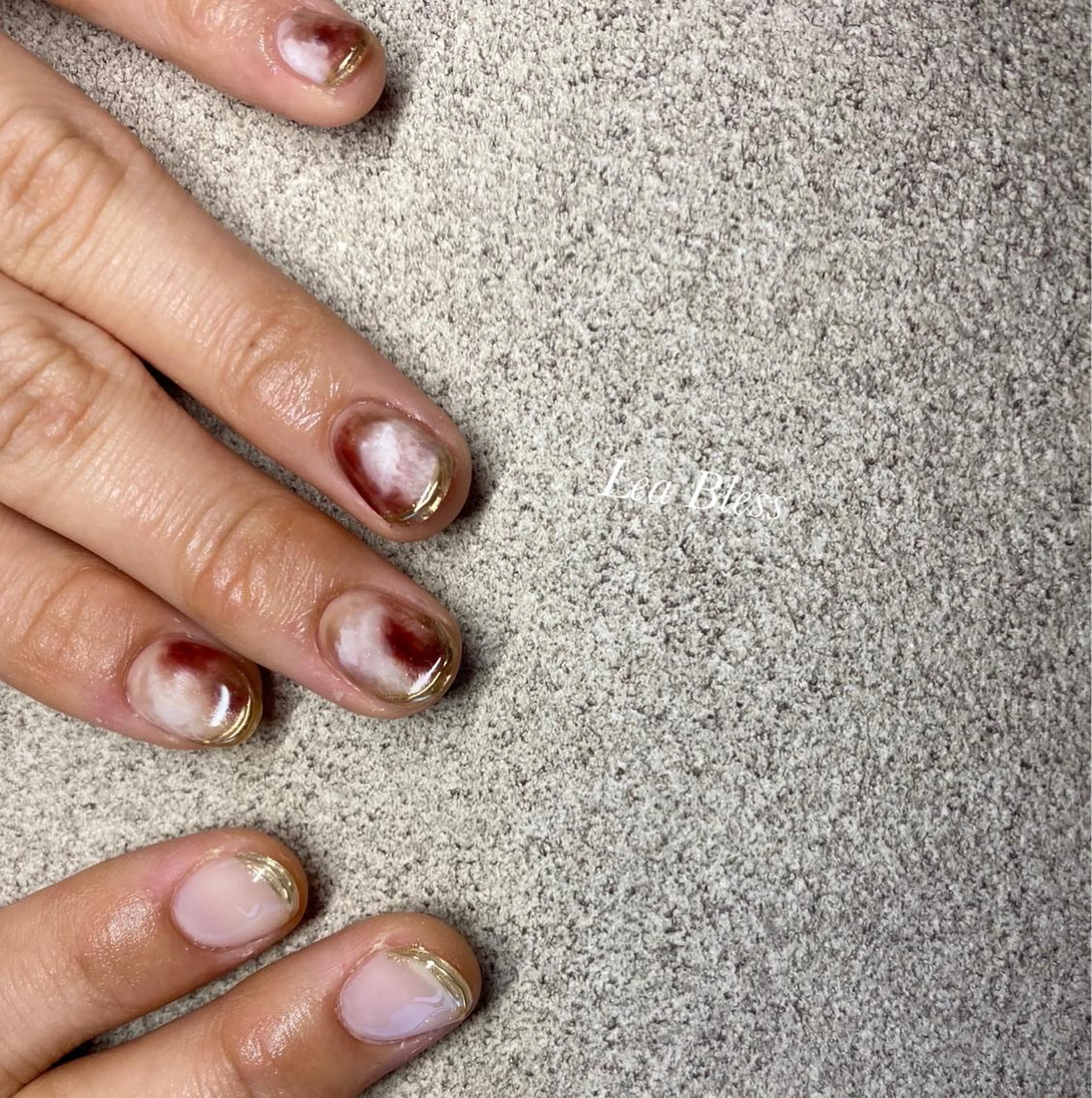 ネイル ハンドネイル Lea Bless 河原町のネイルデザイン