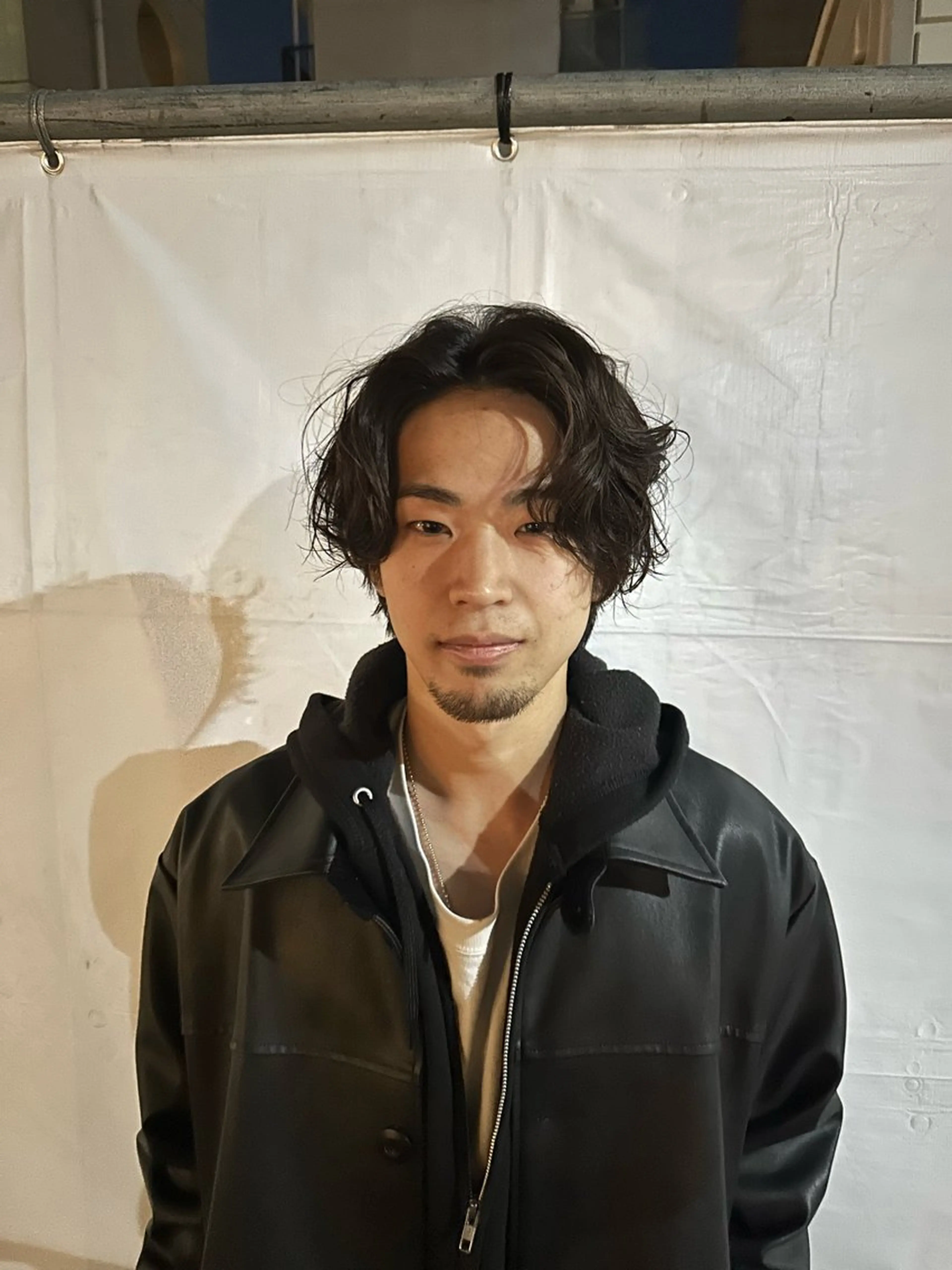 パーマ メンズ カット パーマ 似合わせカット /パーマ岡本淳平のヘアスタイル