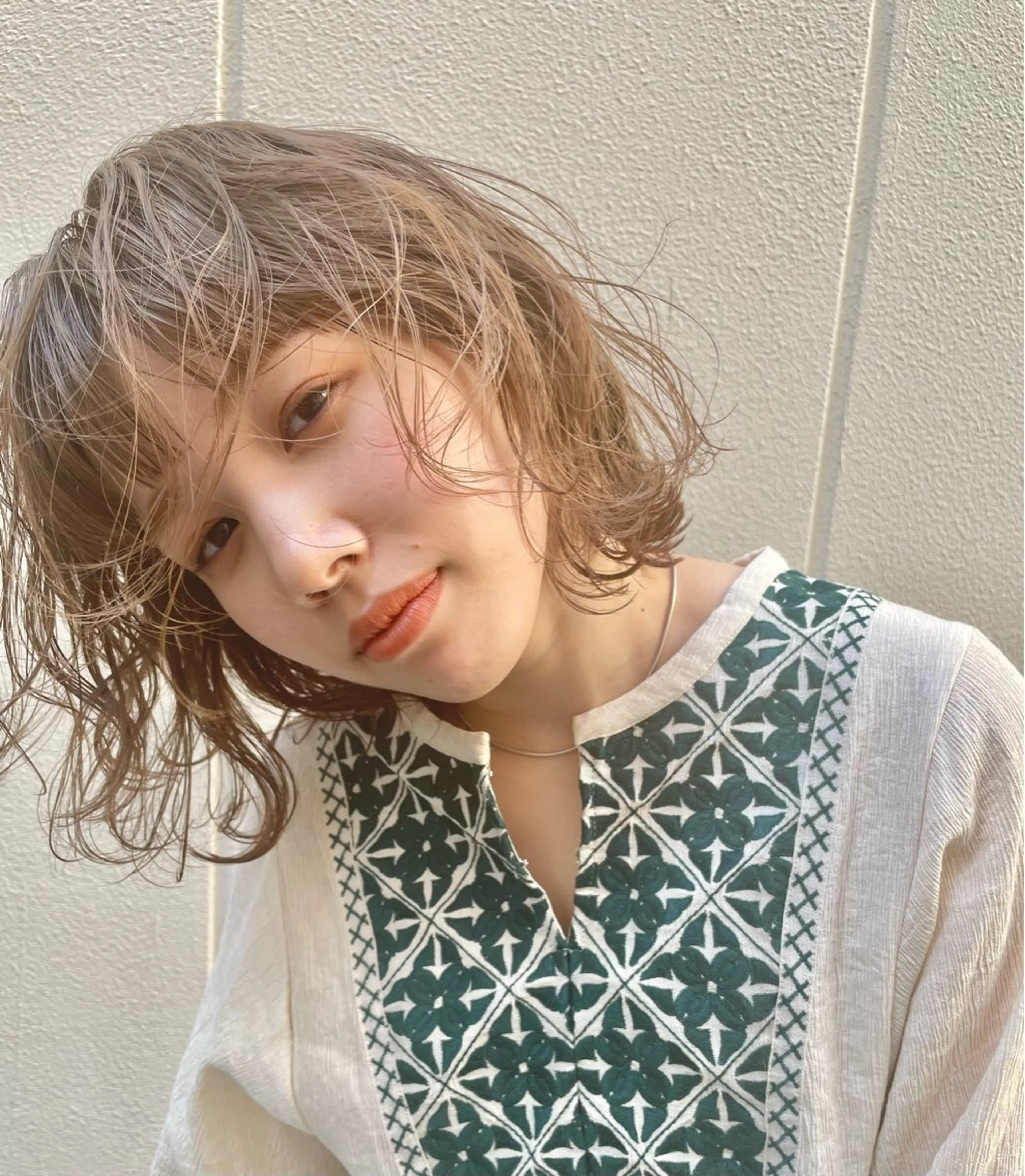 透明感ダブルカラーの写真