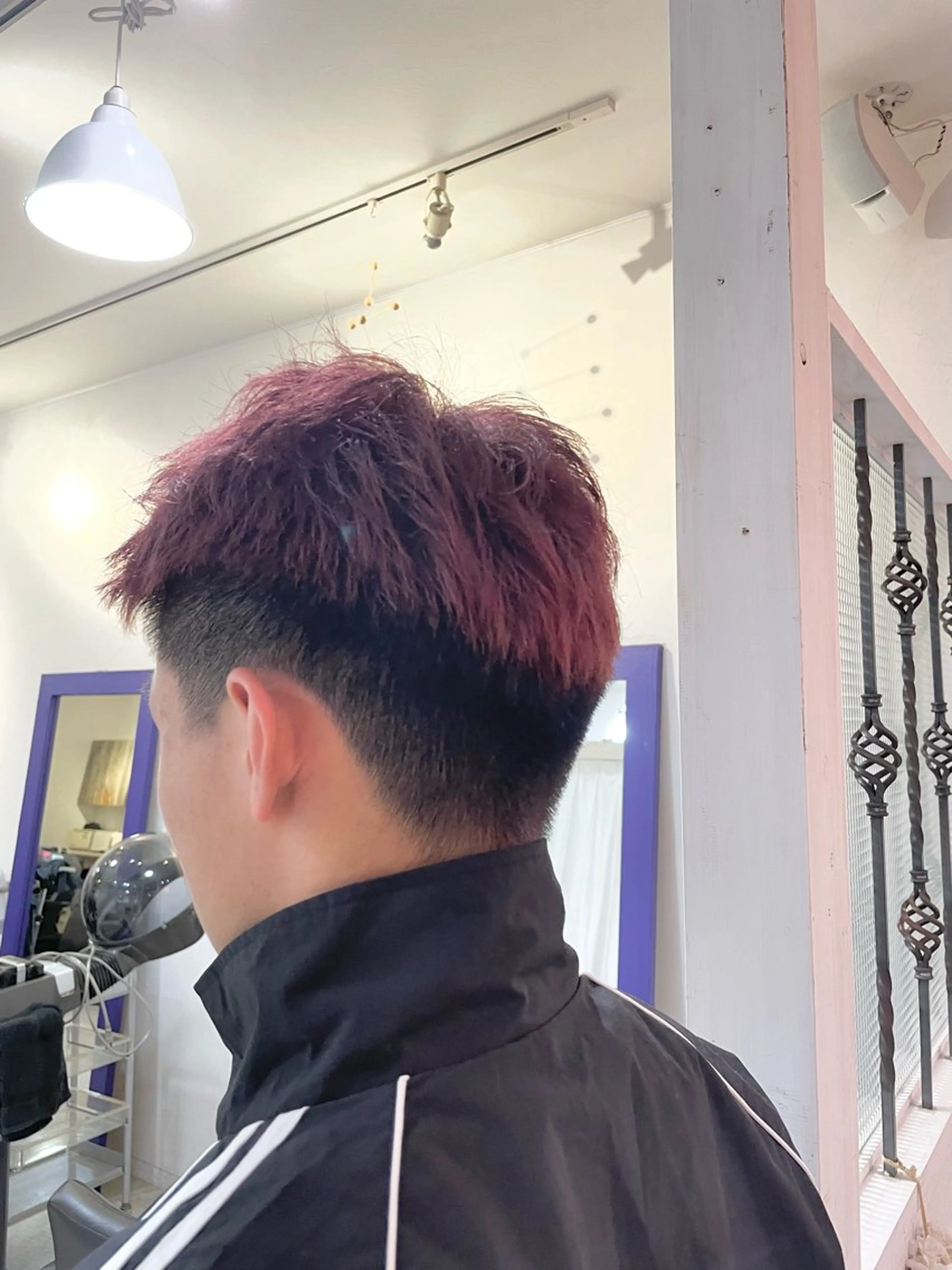 カラー メンズ メンズブリーチ アディクシーカラー ブリーチ Men's hair salon First 中百舌鳥店所属・First なかもず 店 YUKIのヘアスタイル