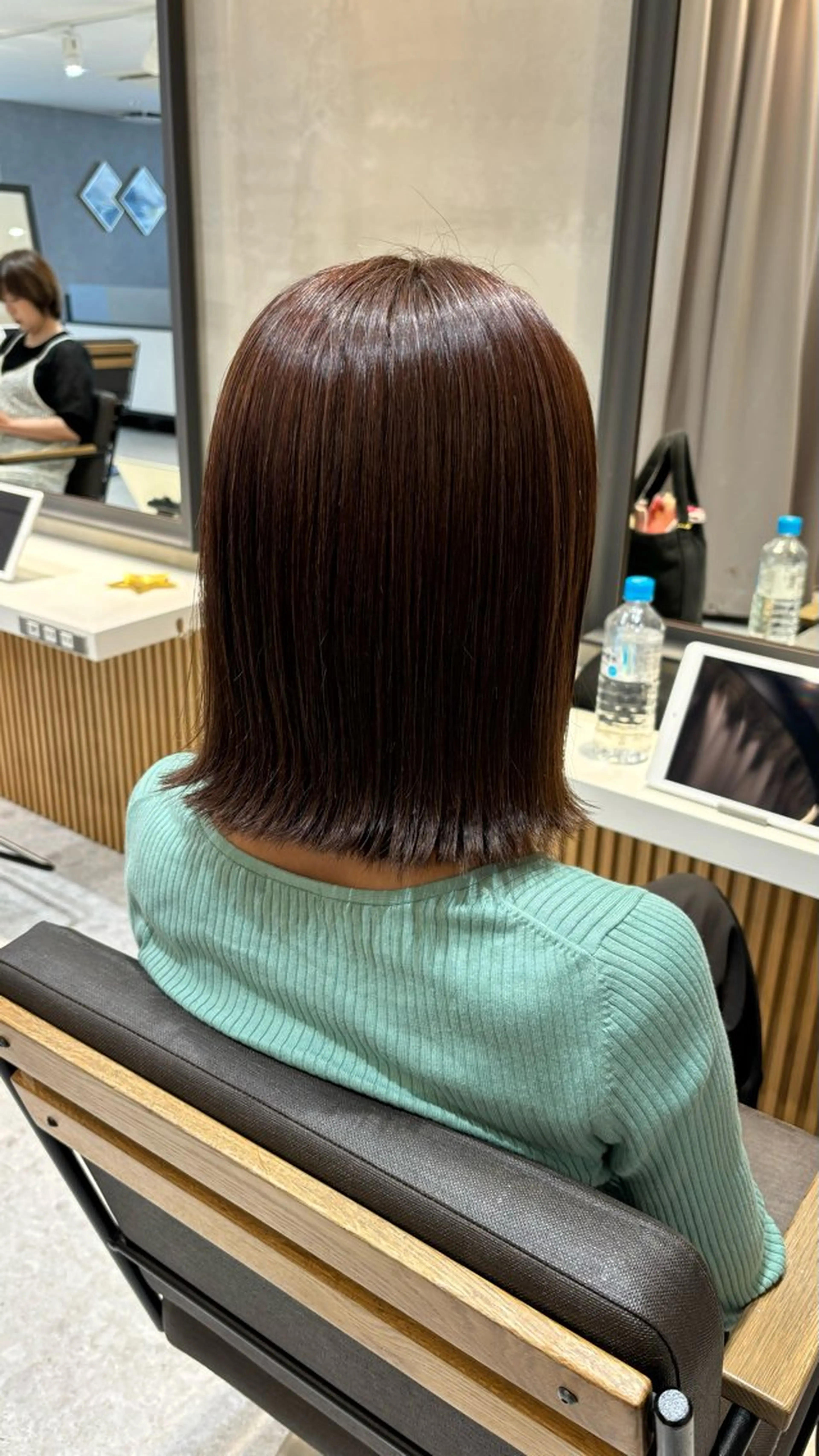 ミディアム カラー ヘアカラー トリートメント Lond Bloom所属・MOMOHA/ レイヤー🎀艶カラーのヘアスタイル