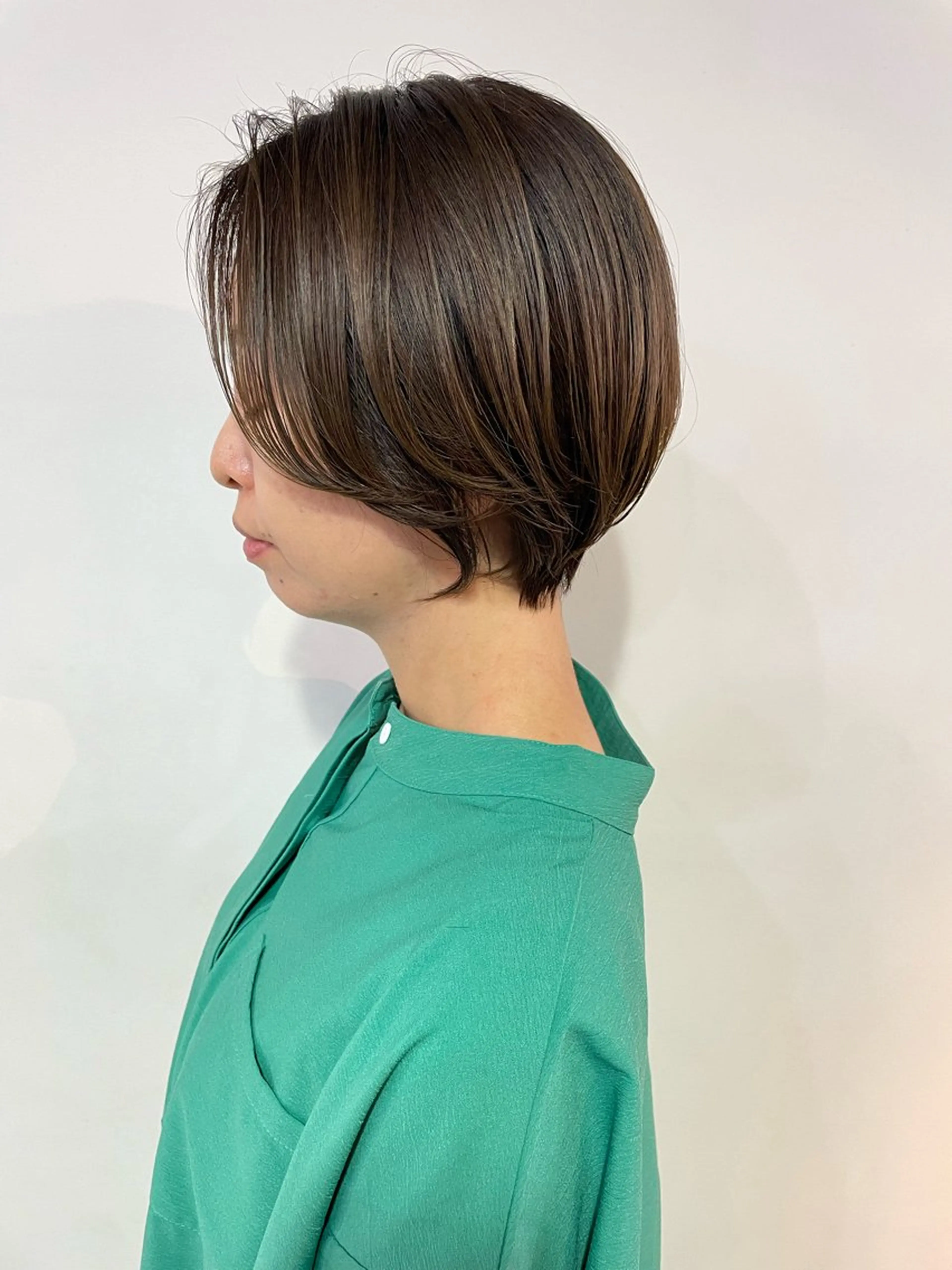 ショート 横山 奈央のヘアスタイル