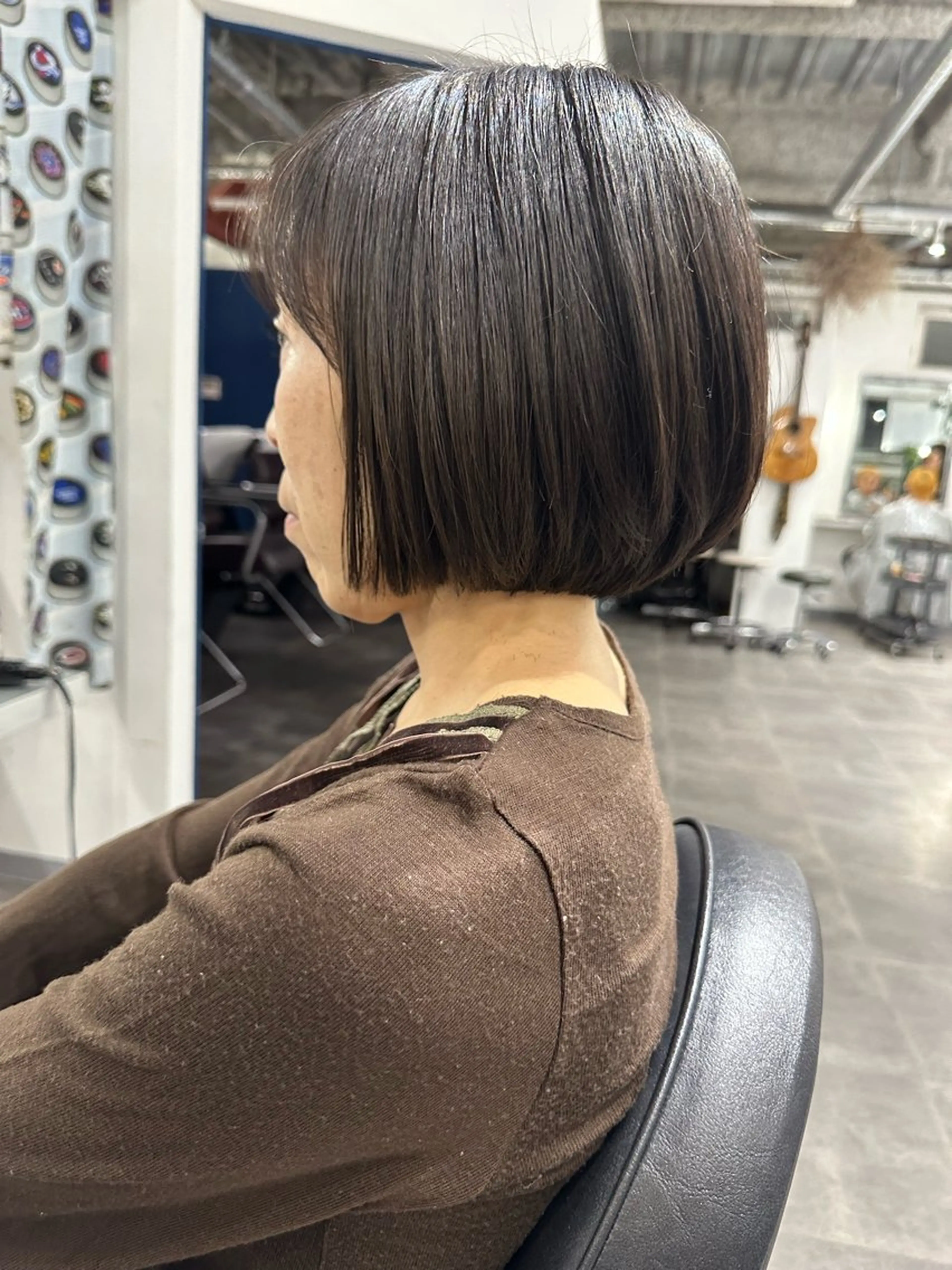 ショート ボブ 篠崎 佑季のヘアスタイル