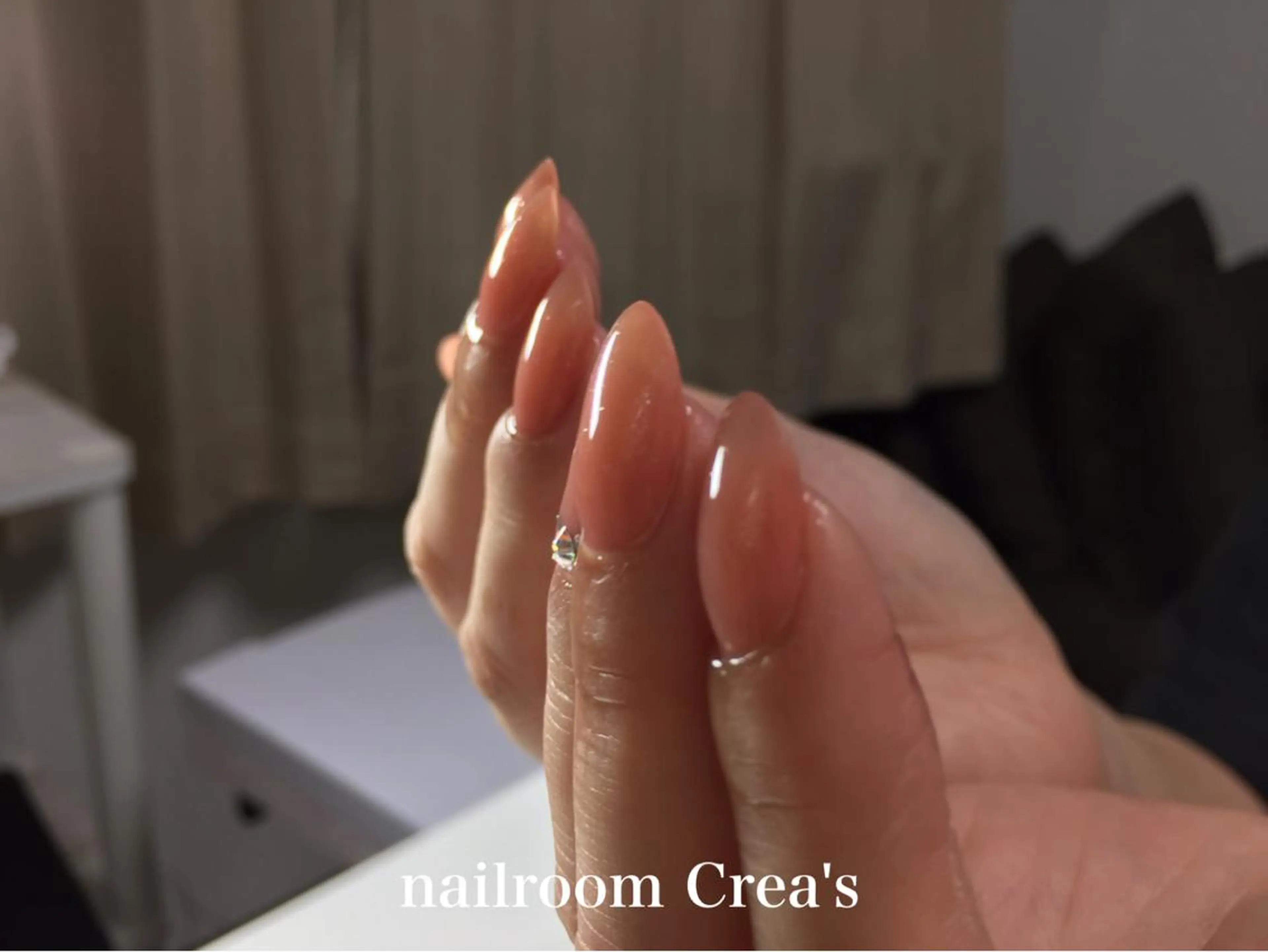ネイル ワンカラーネイル nailroom Crea'sのネイルデザイン