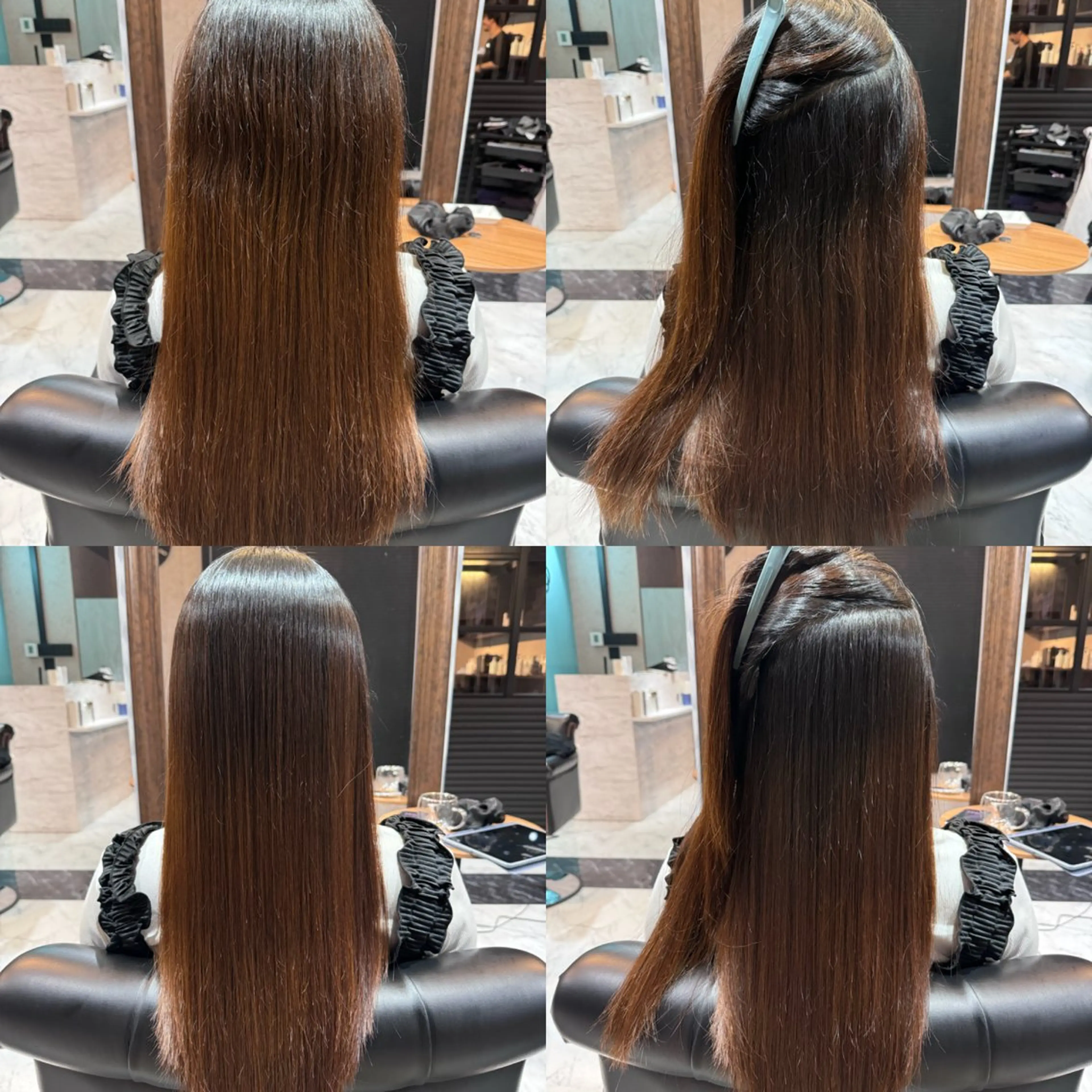 ロング 縮毛矯正 LuanaTOKYO 都築佑汰のヘアスタイル