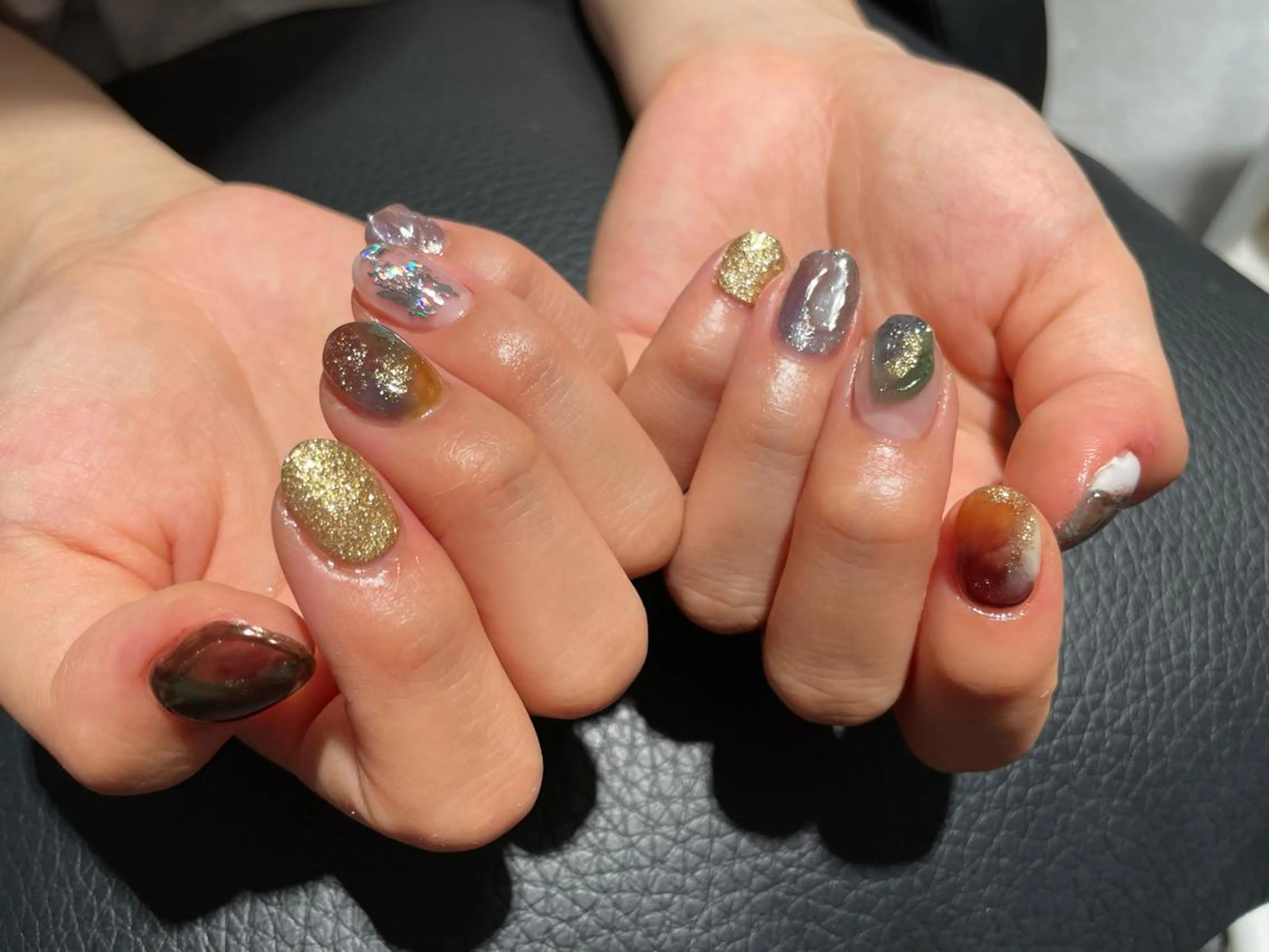 ネイル ニュアンスネイル ハンドネイル フットネイル HAIR MAKE Aila所属・Aila.nail _F_AYUMIのネイルデザイン
