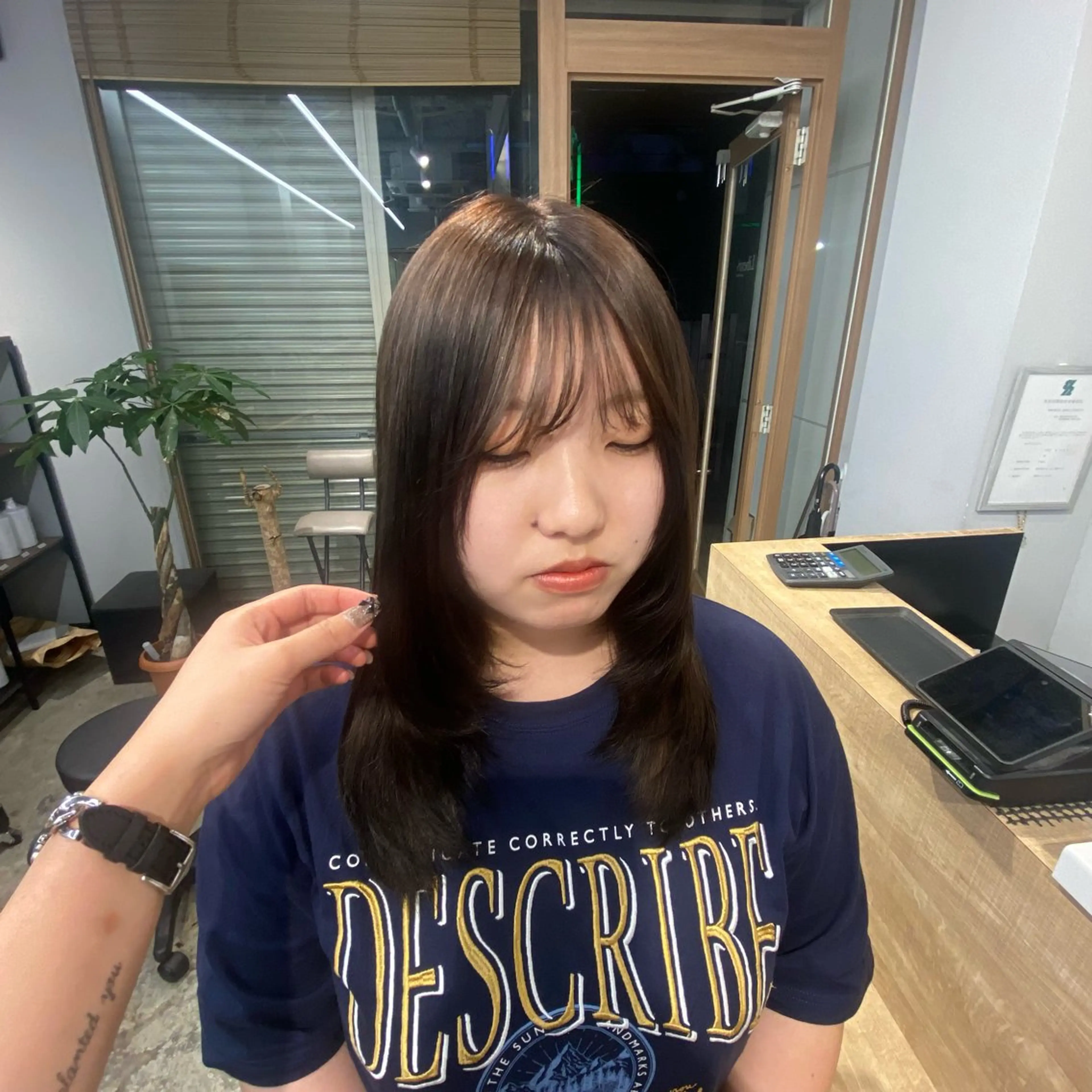 ミディアム EGO 池袋 RIO🖤⋆͛*͛のヘアスタイル