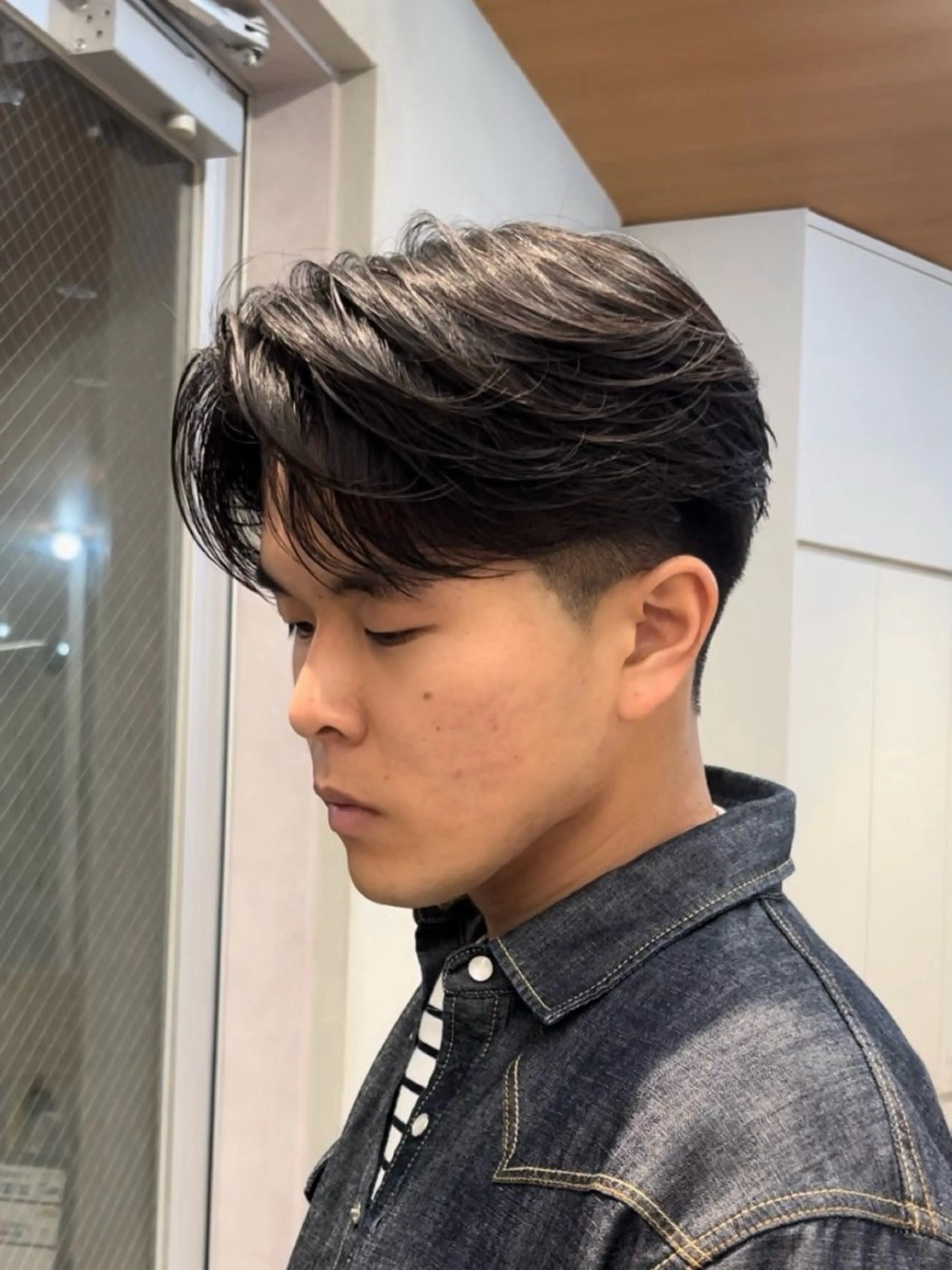 パーマ メンズ センターパート メンズパーマ ニュアンスパーマ パーマ nico TOKYO Logic所属・渋谷/メンズ特化/ ショーゴのヘアスタイル