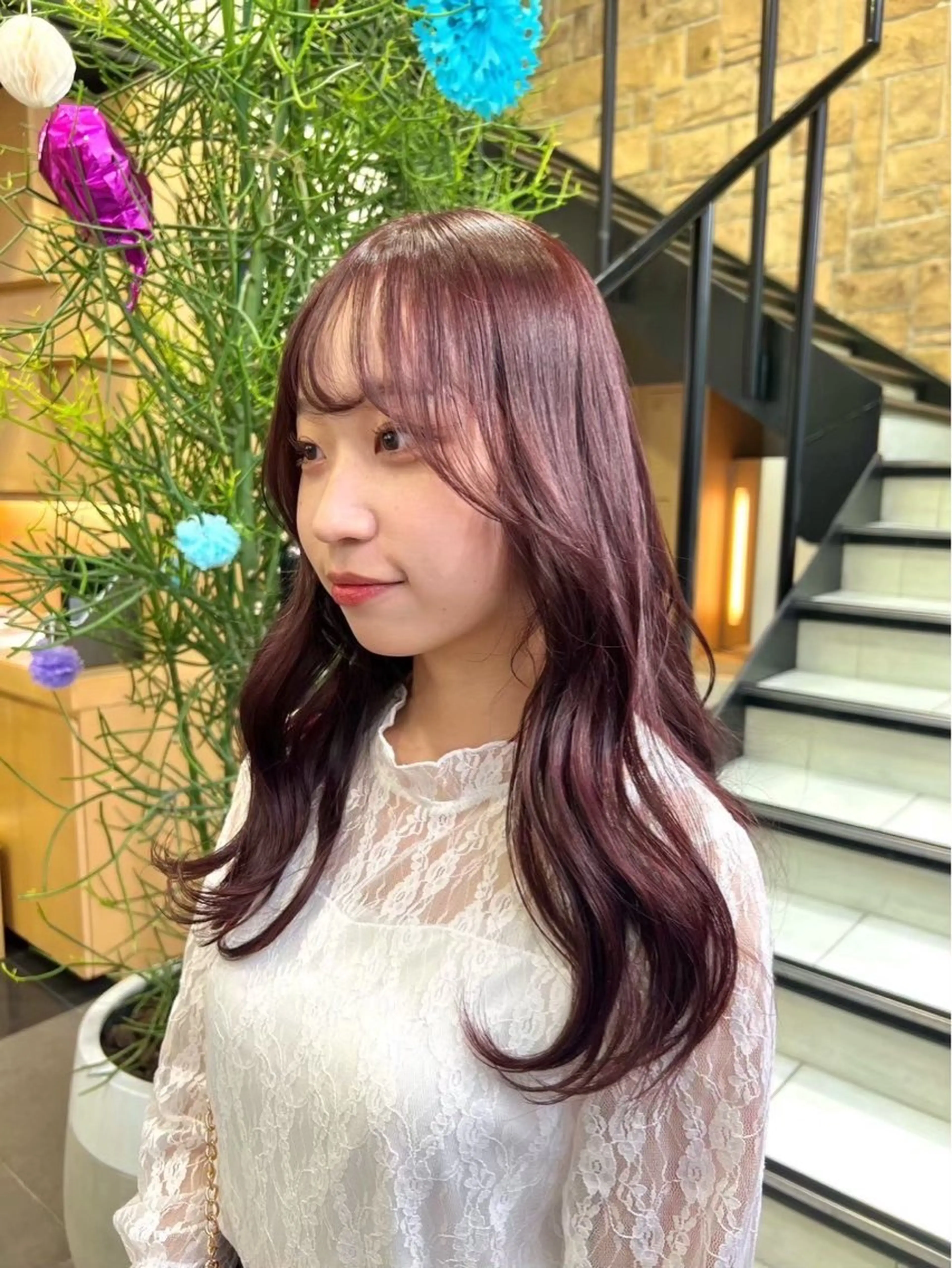 ロング ヘアカラー 透明感つやカラー／ れい🇰🇷のその他イメージ
