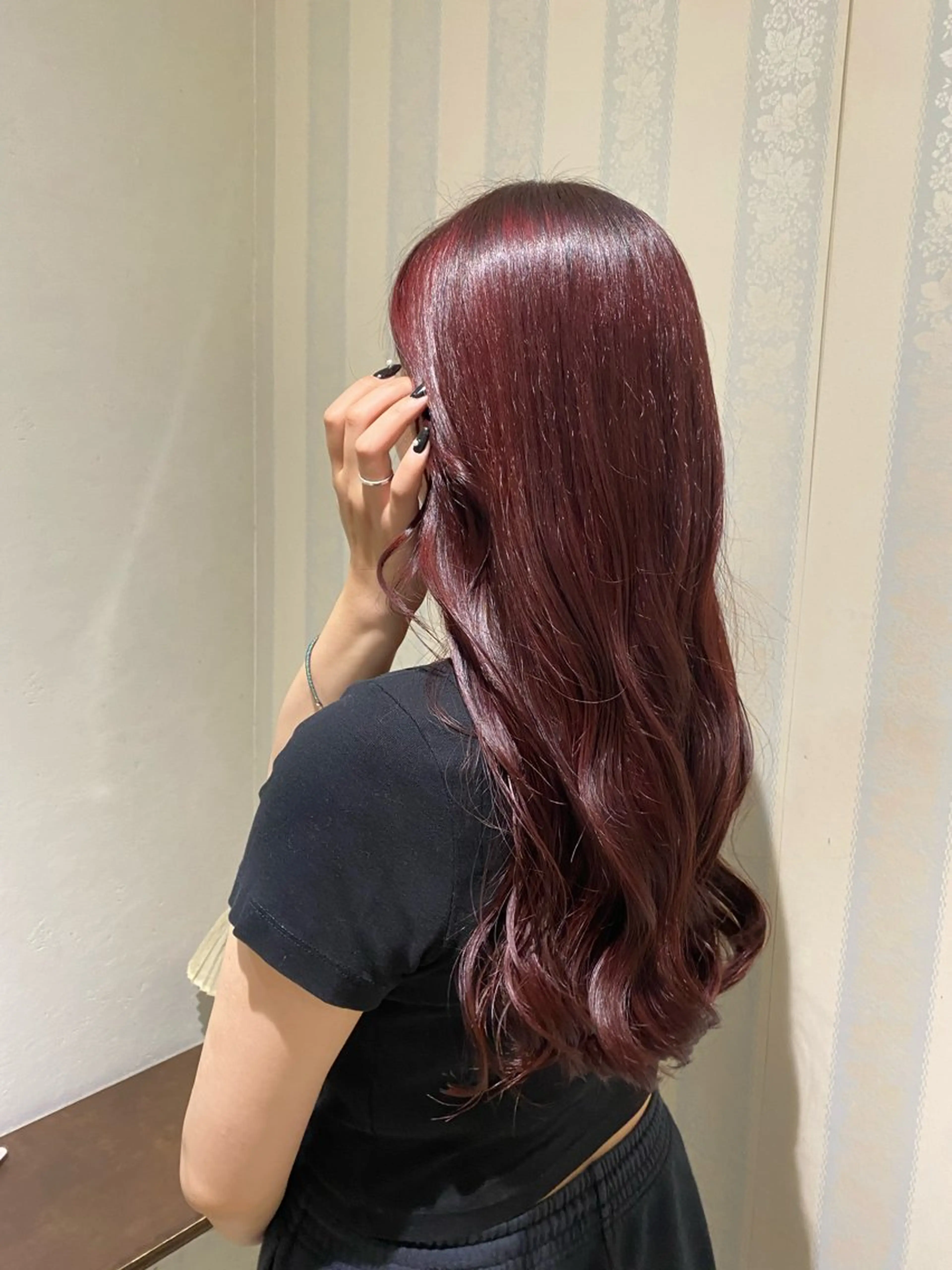 ロング カラー 海音 心斎橋美容室のヘアスタイル