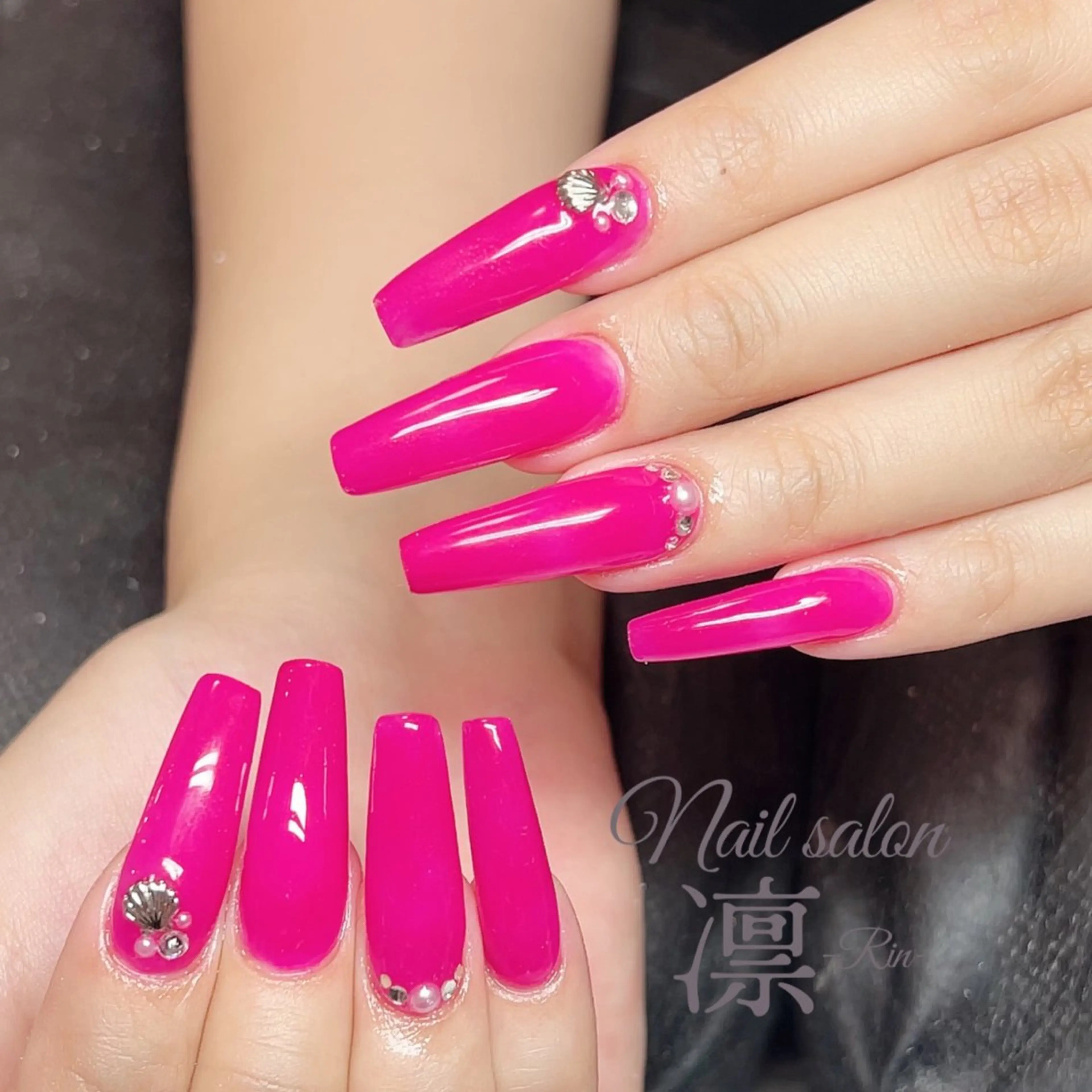 ネイル スカルプネイル private salon凛のネイルデザイン