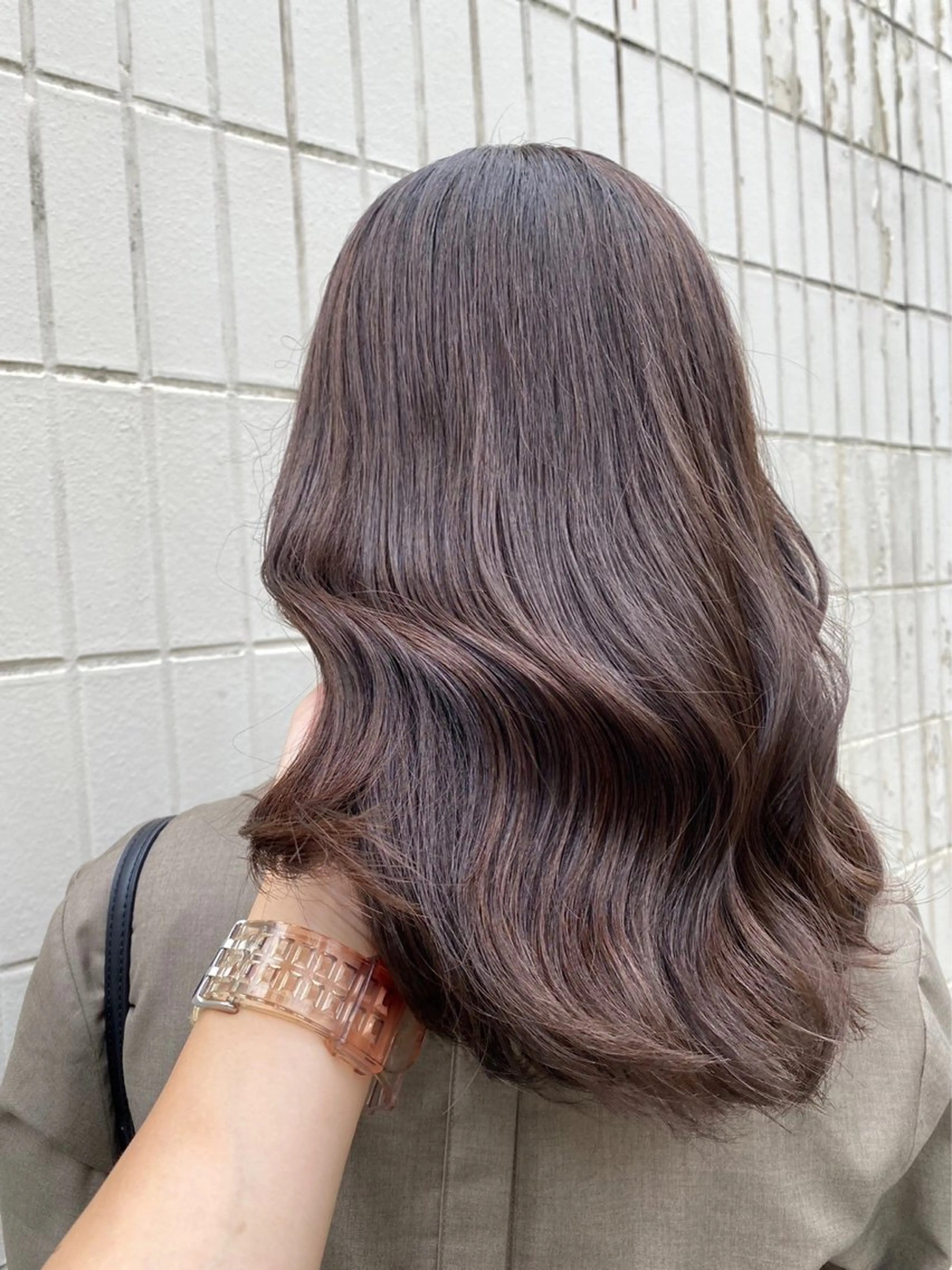 ロング カラー mEg hair creation 新川崎所属・カラー/塚原里沙 川崎のヘアスタイル