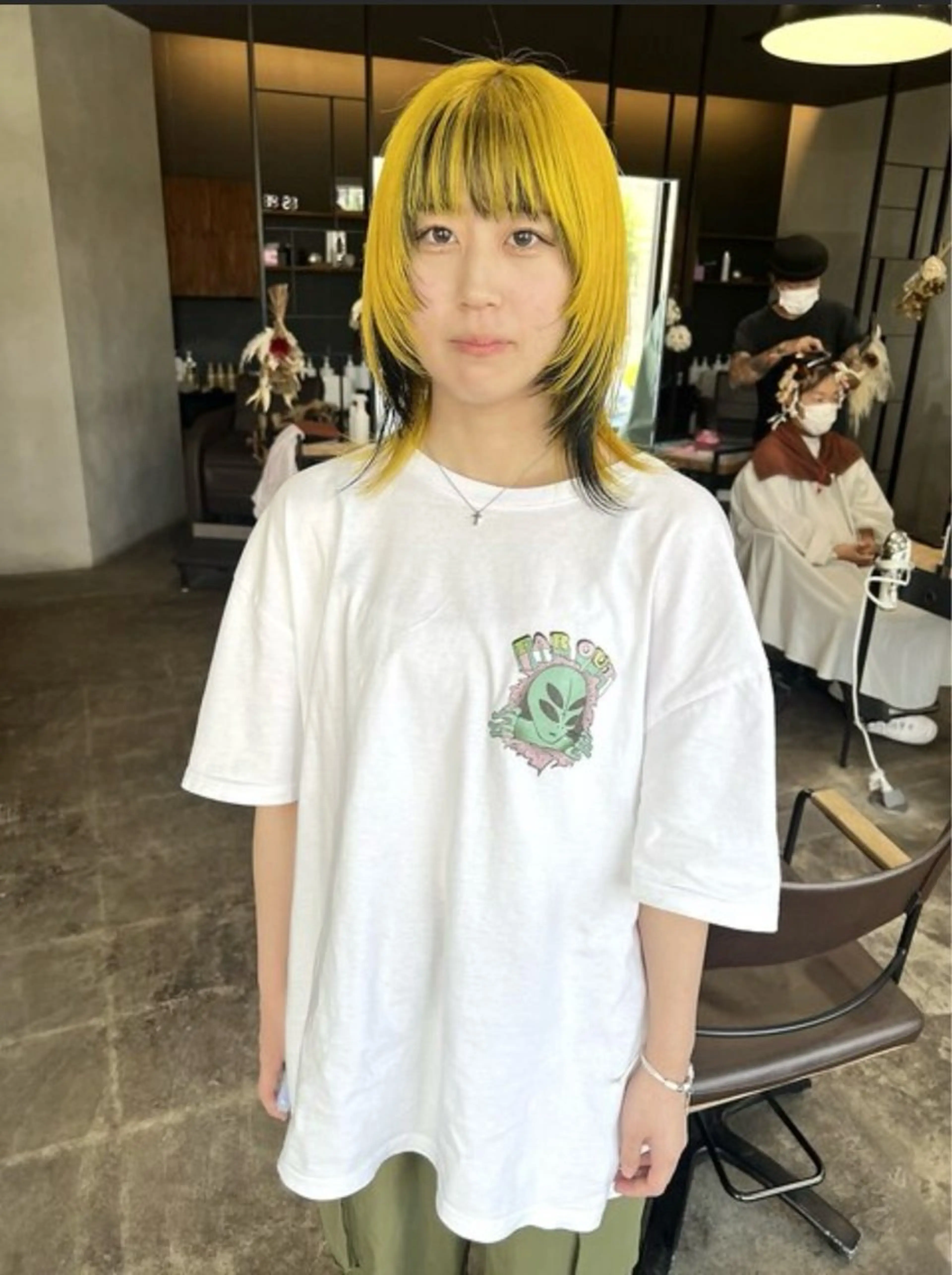 カラー 透明感/ハイトーン /デザインカラー大輝のヘアスタイル