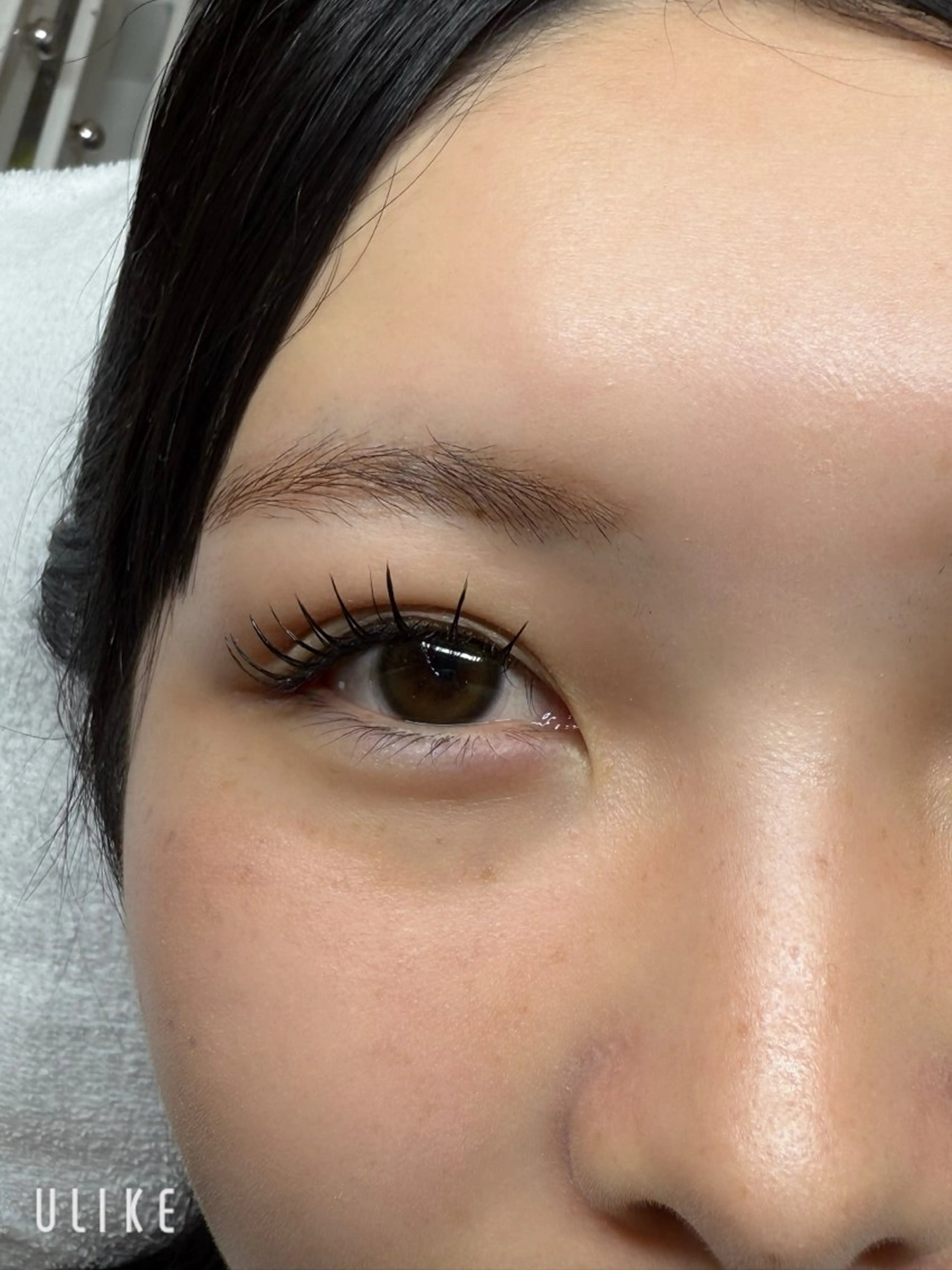 マツエク・マツパ 束感まつ毛 フラットラッシュ マツエク Flor上大岡 *フルノ リナ*のマツエク・マツパデザイン