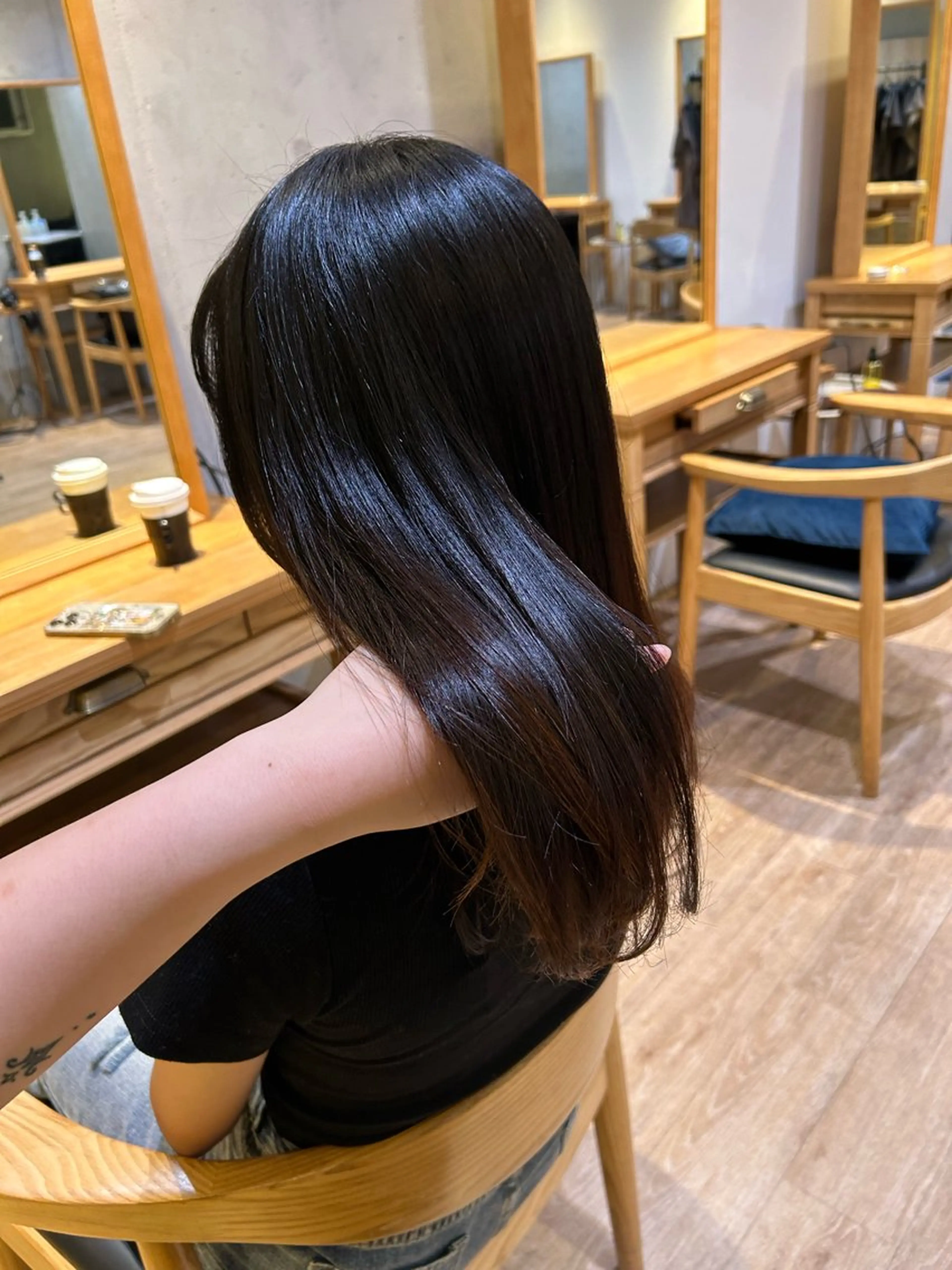 セミロング トリートメント null 《 栞 》のヘアスタイル