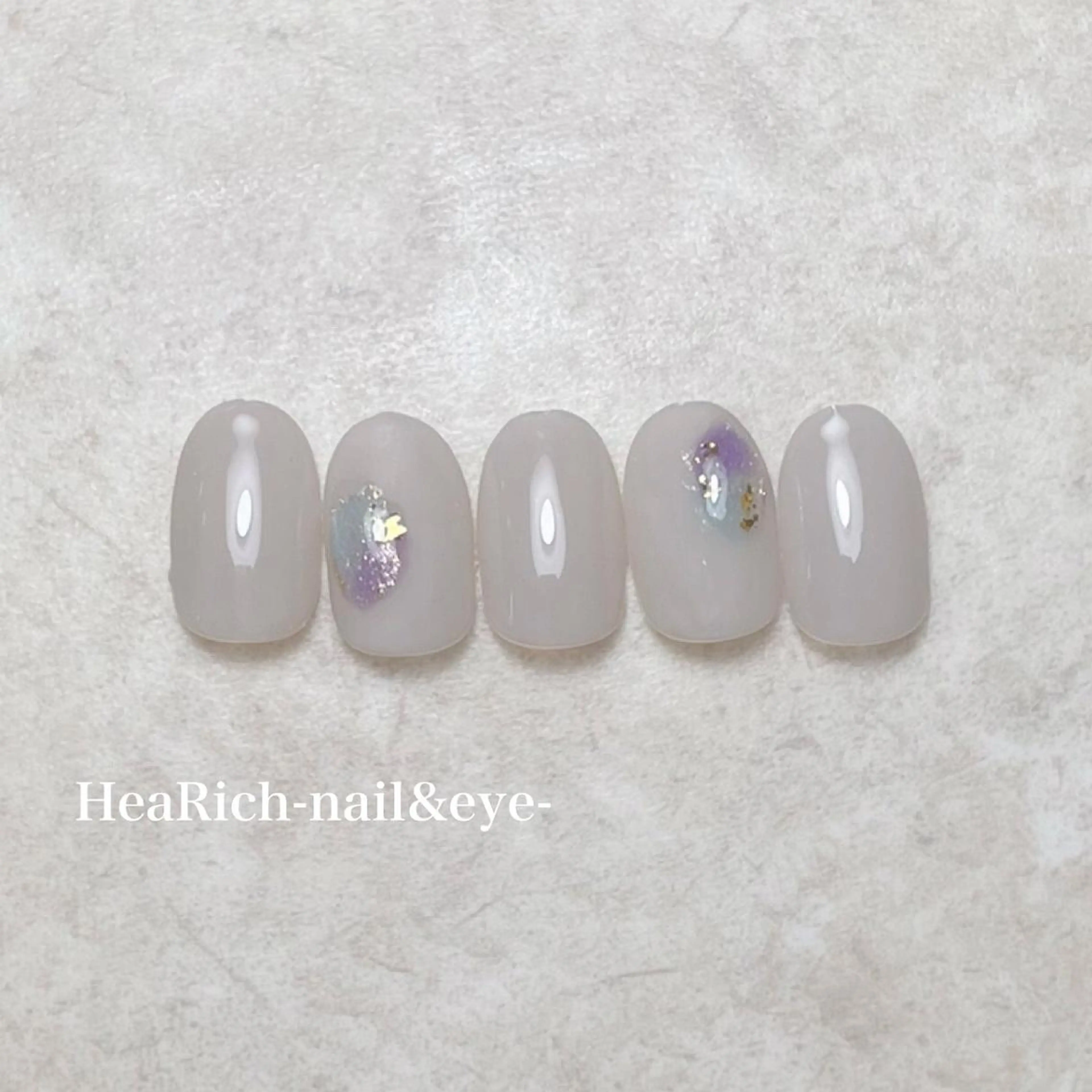 ネイル シンプルネイル ハーリッチnail HeaRichのネイルデザイン