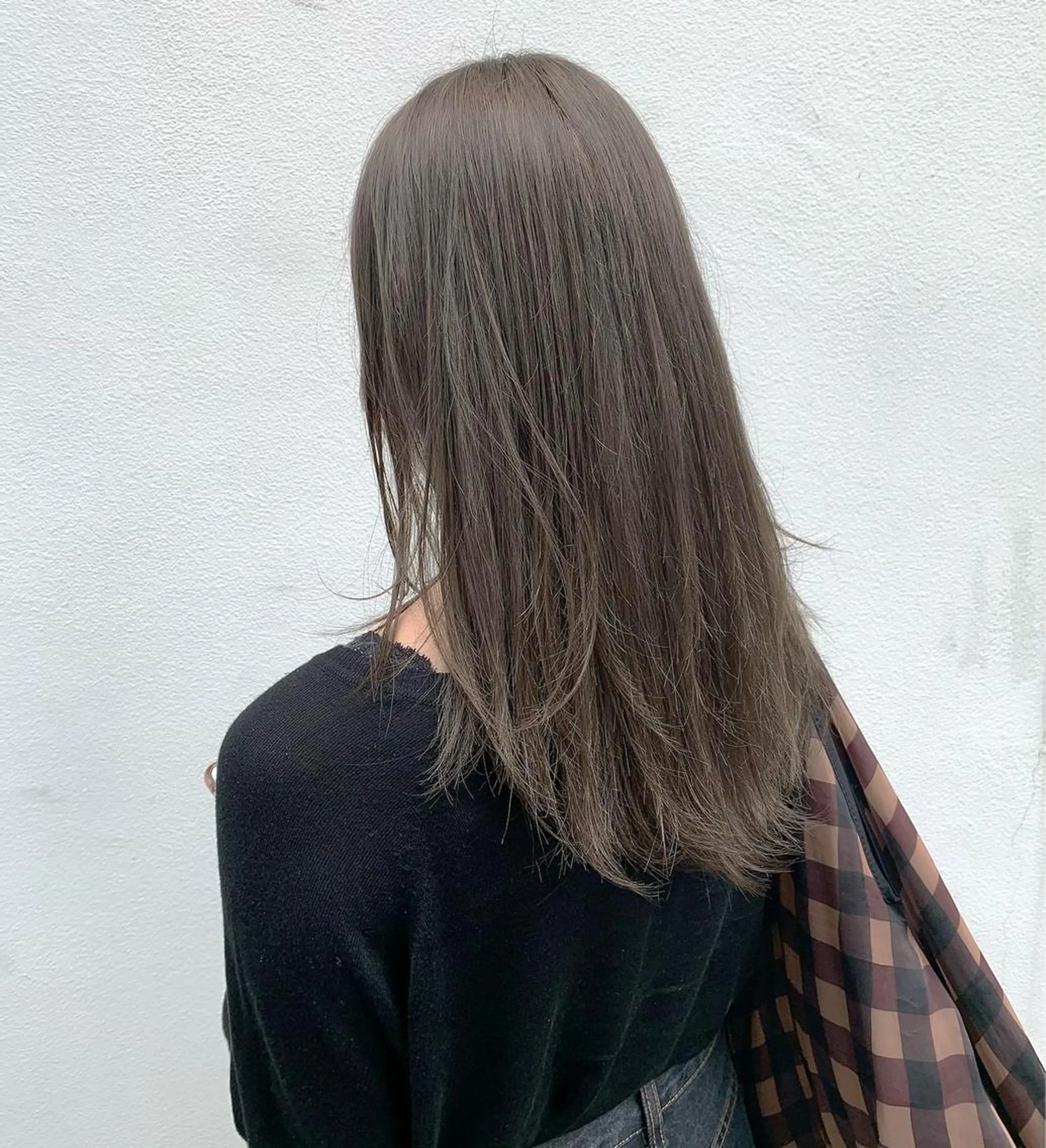 ロング カラー ヘアアレンジ グレージュ ヘアカラー トリートメント 〽️magico/ ウルフDaiki〽️のヘアスタイル