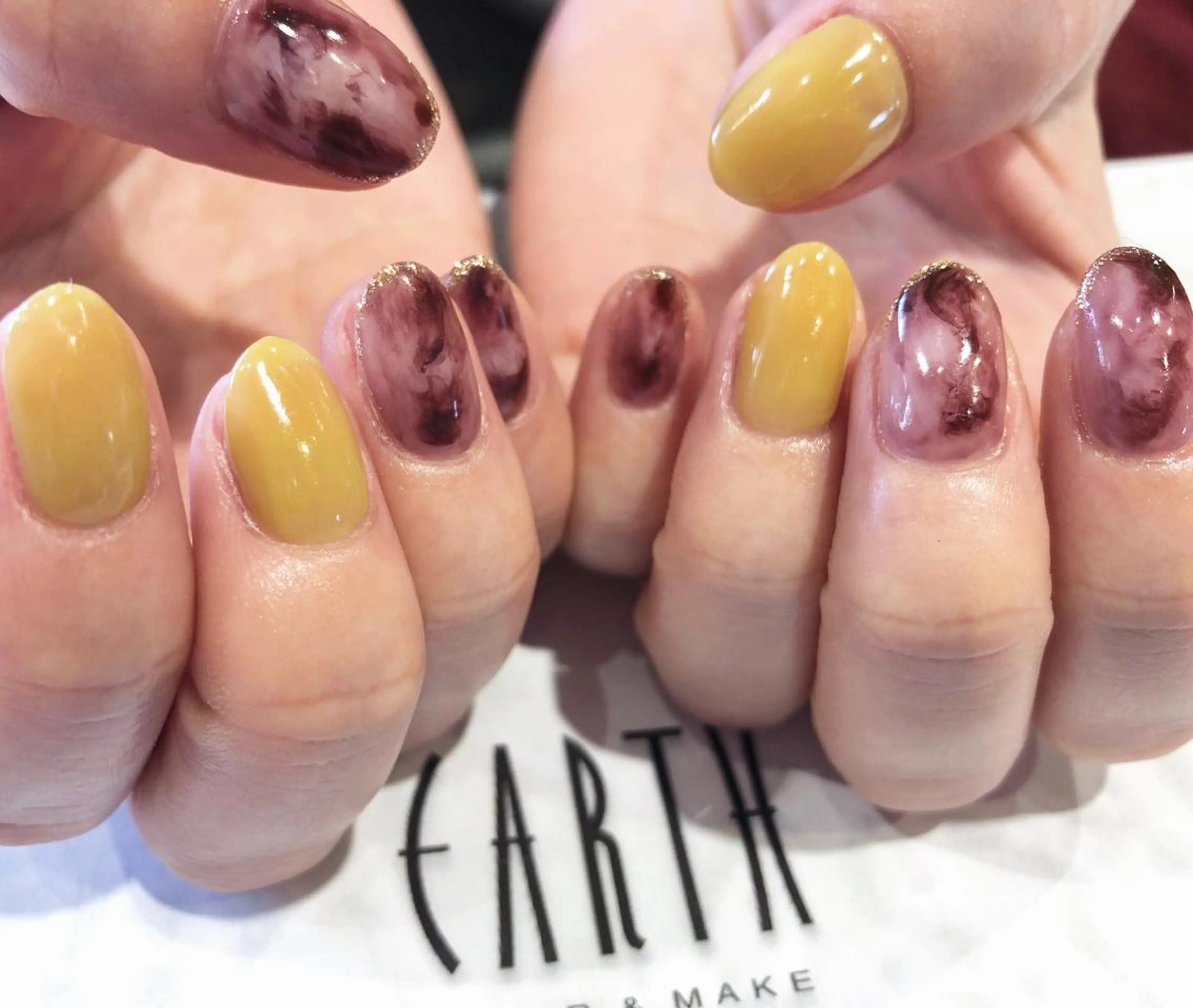 ネイル ハンドネイル EARTH nanaのネイルデザイン