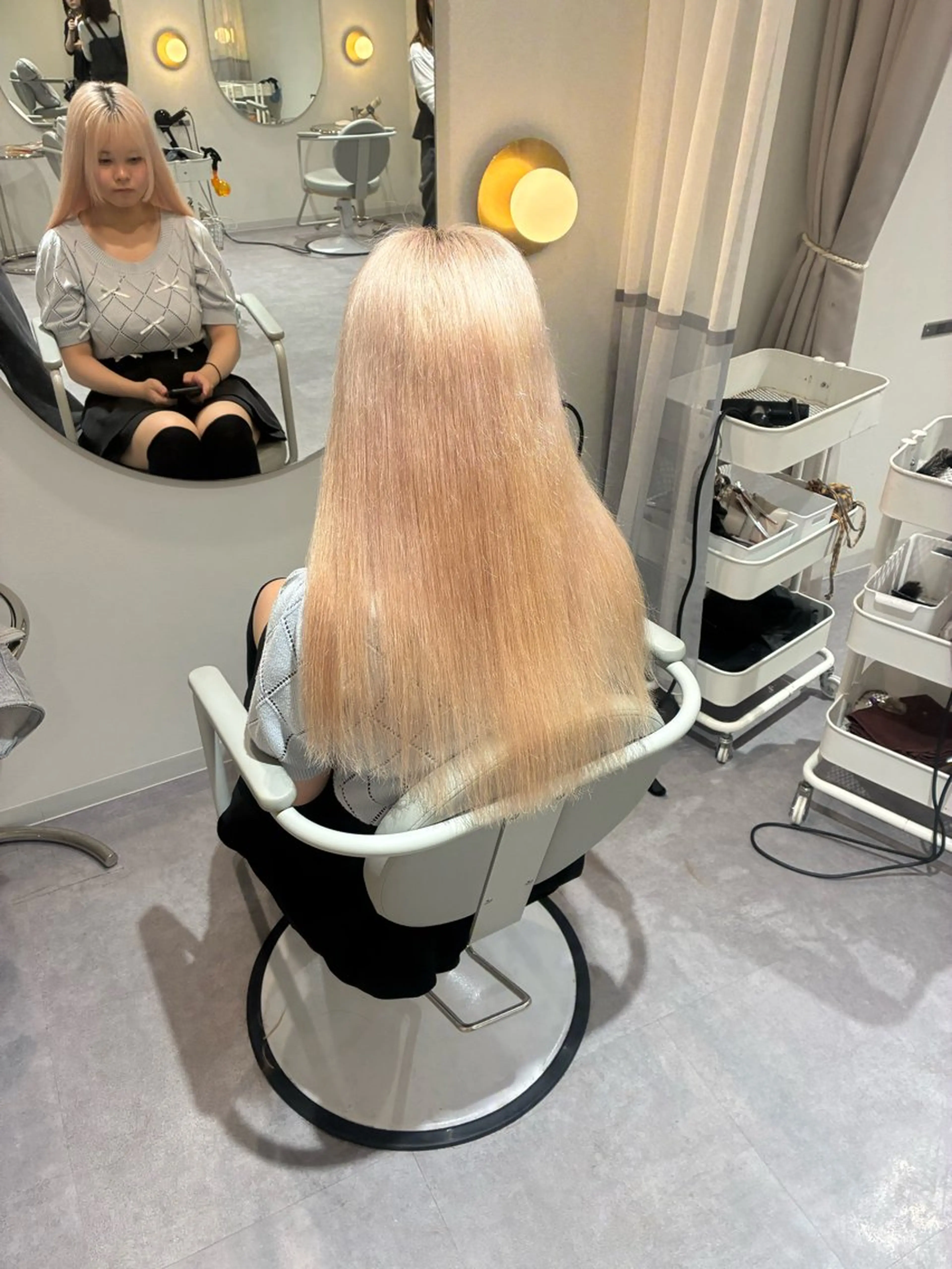 ロング 石井綾華🩰10月 カットモデル無料のヘアスタイル