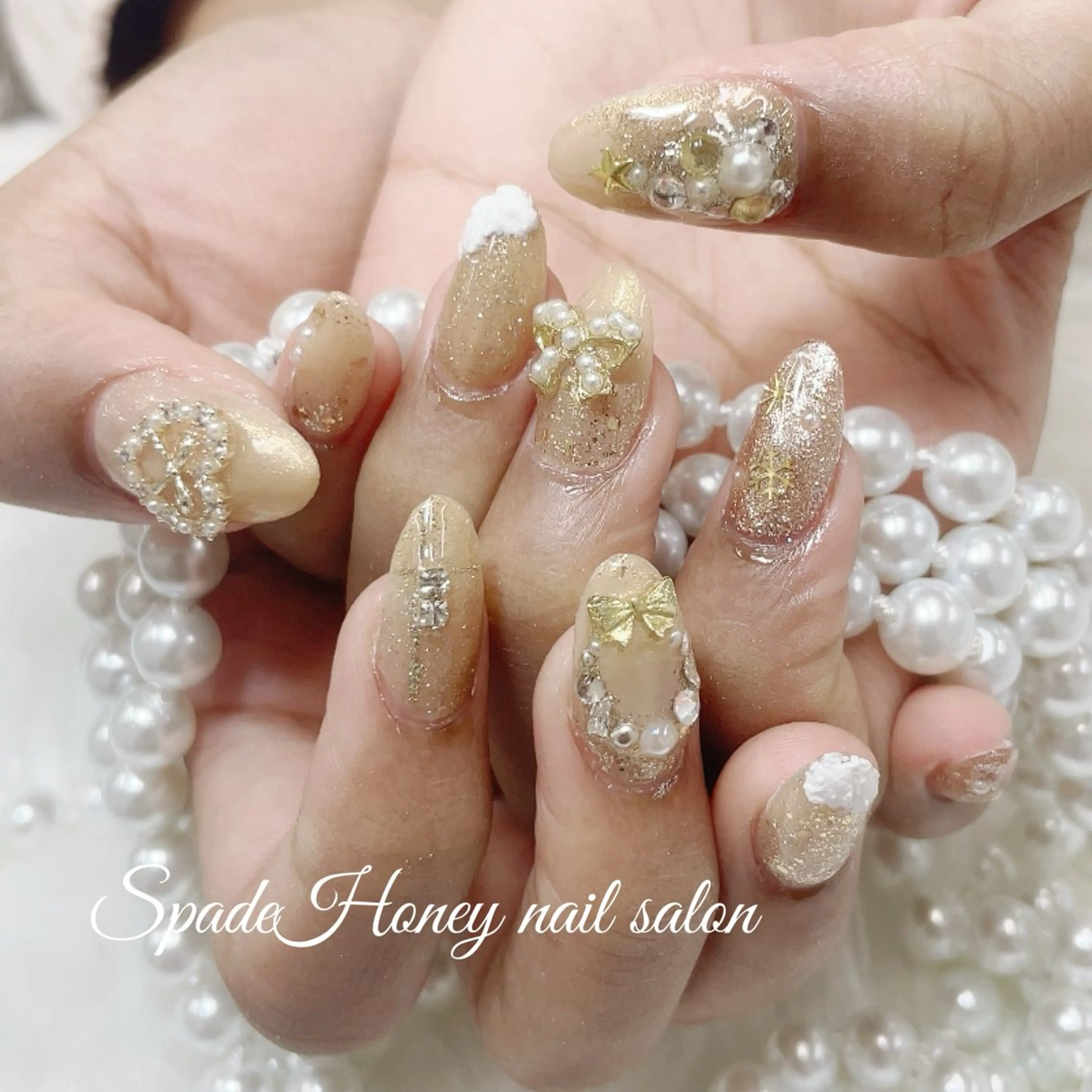 ネイル ハンドネイル SpadeHoney ♠️✨のネイルデザイン