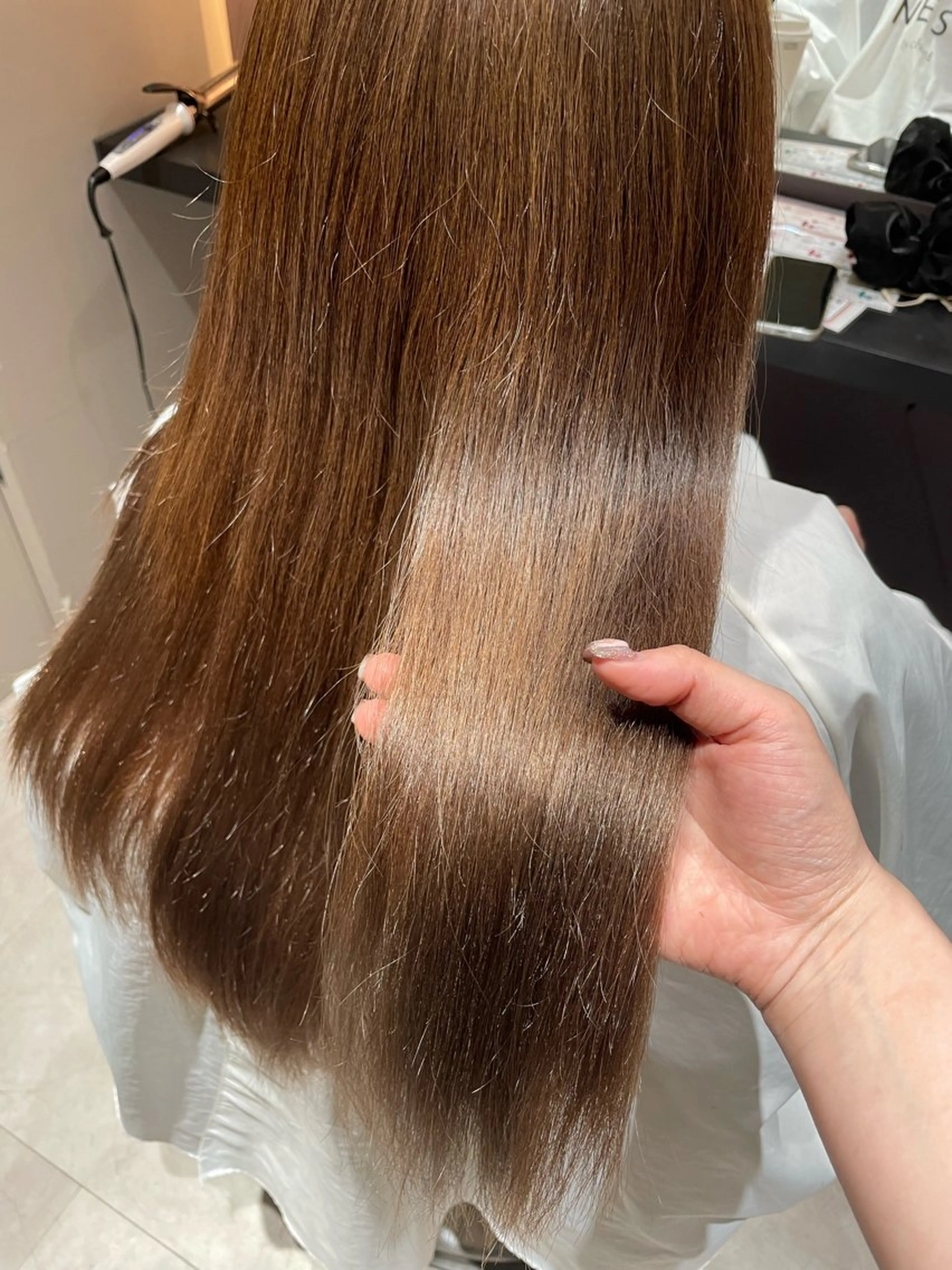 ロング カット ヘアカラー トリートメント NEST by chord （ネストバイコード）所属・🤍関根 朋香🤍のヘアスタイル