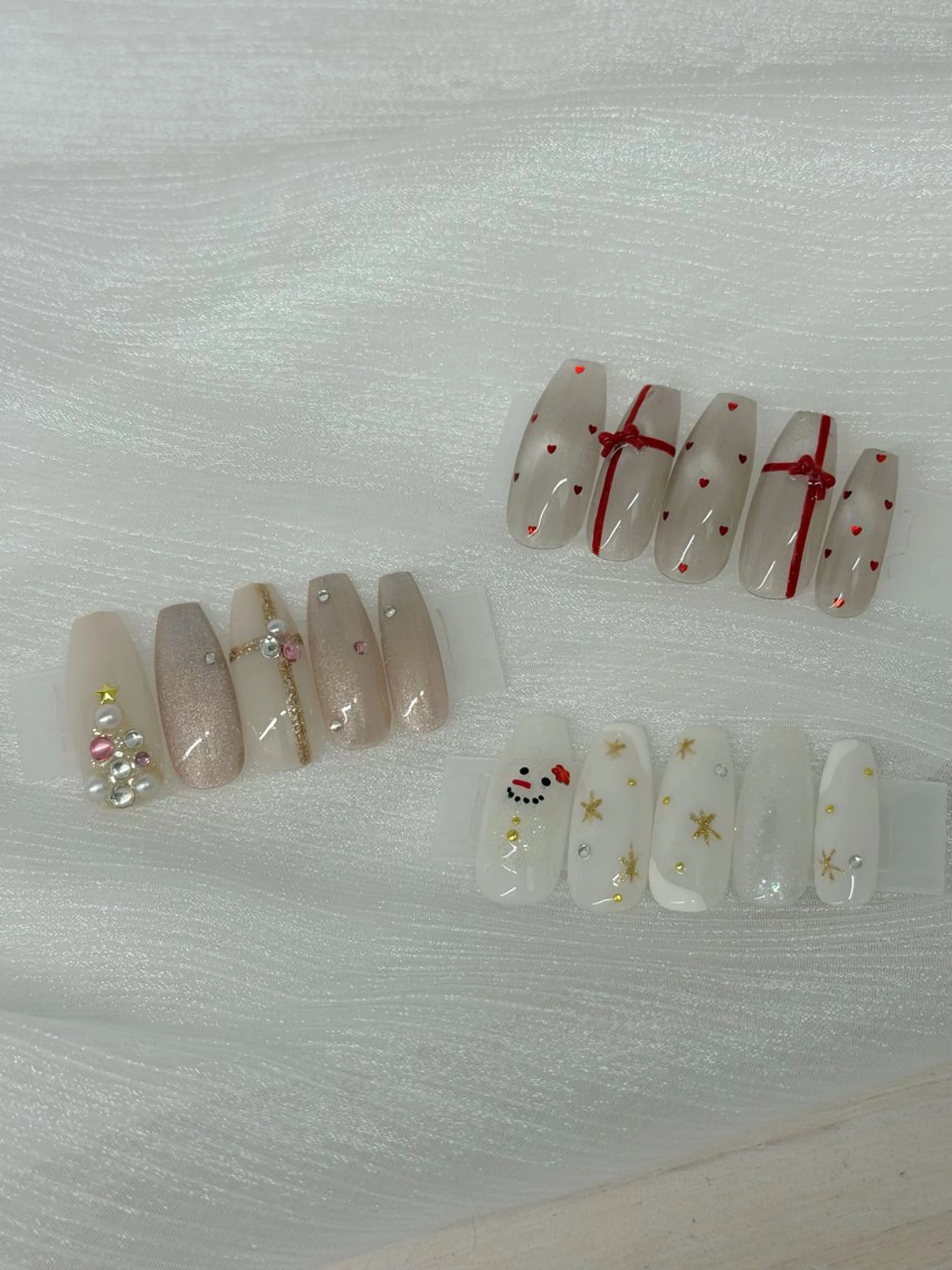 ˚✧₊⁎12月限定⁎⁺˳✧༚トレンドデザイン（オフケア込み❤️）※カラー変更・パーツ位置変更🆗の写真